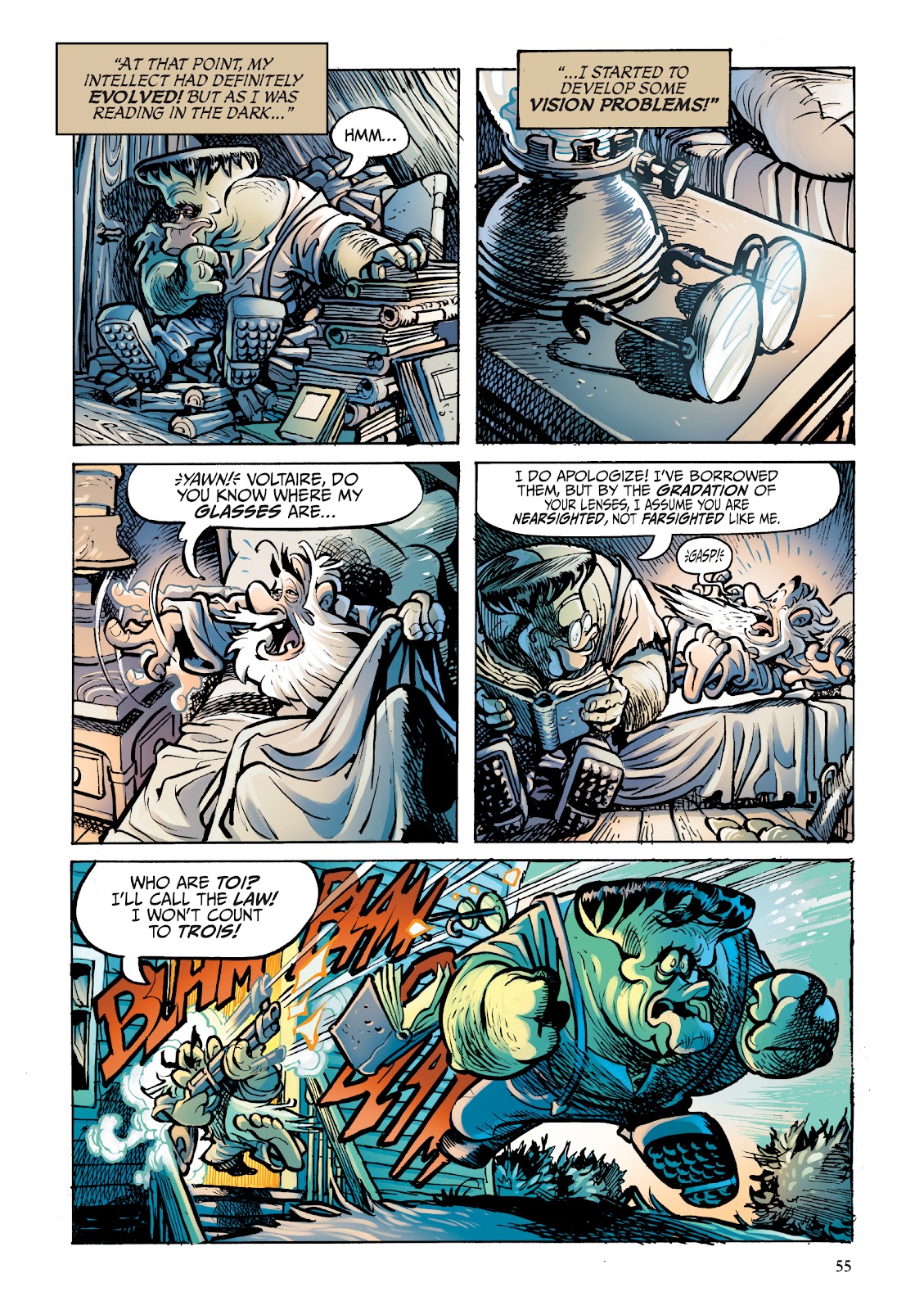 Disney Frankenstein, Starring Donald Duck issue TPB - Page 55