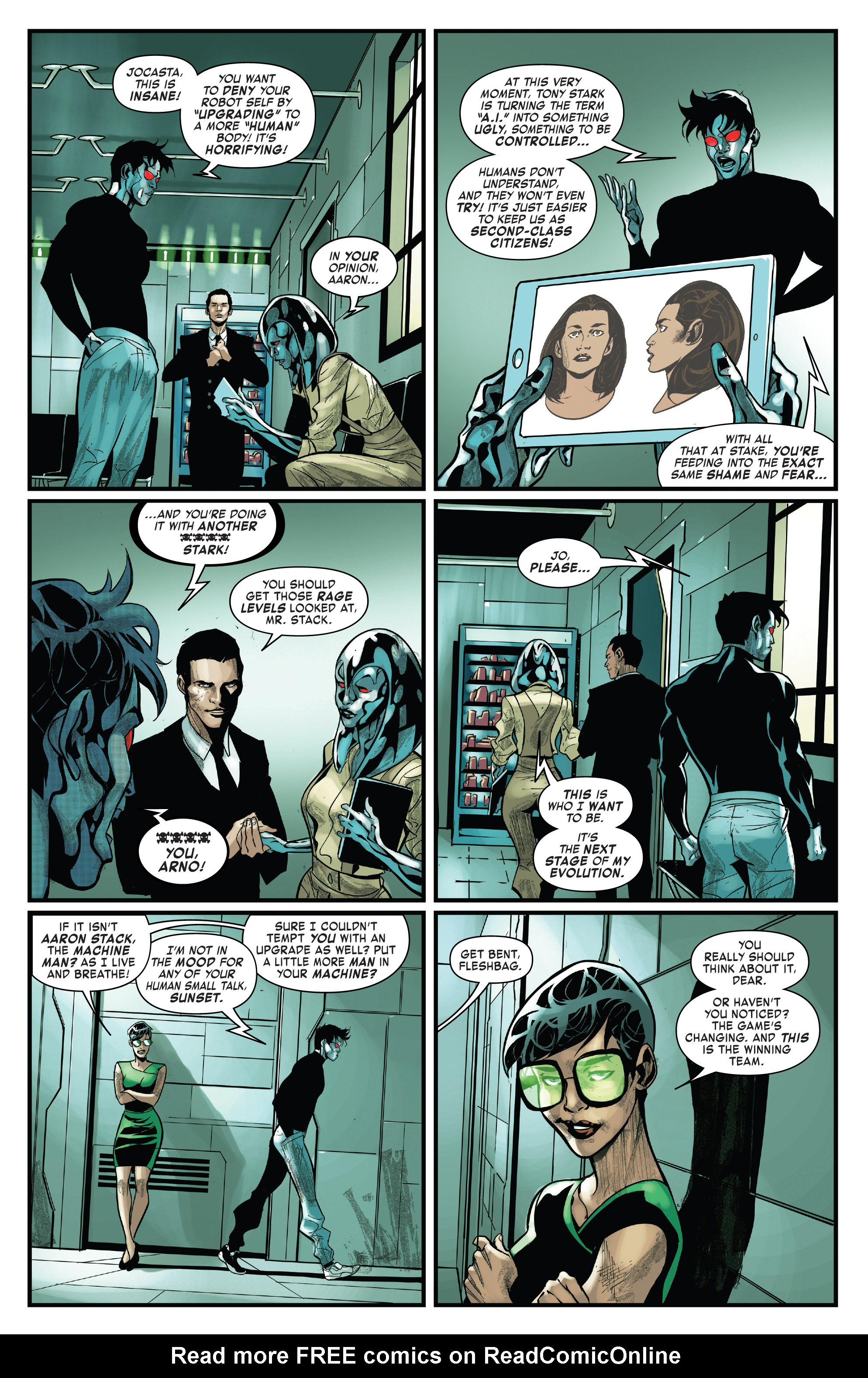 Read online Tony Stark: Iron Man comic -  Issue #15 - 6