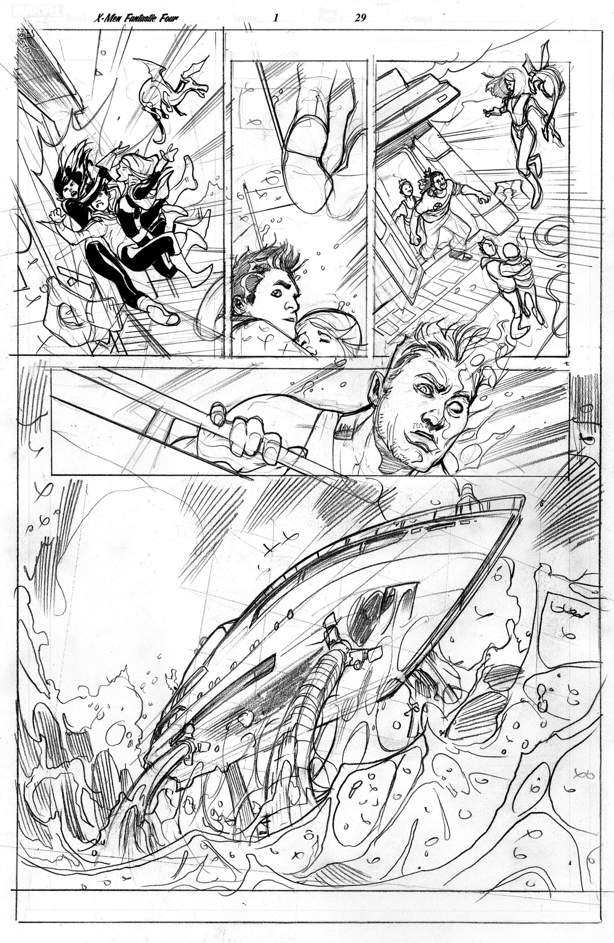 Read online X-Men/Fantastic Four (2020) comic -  Issue # _Director's Cut - 159