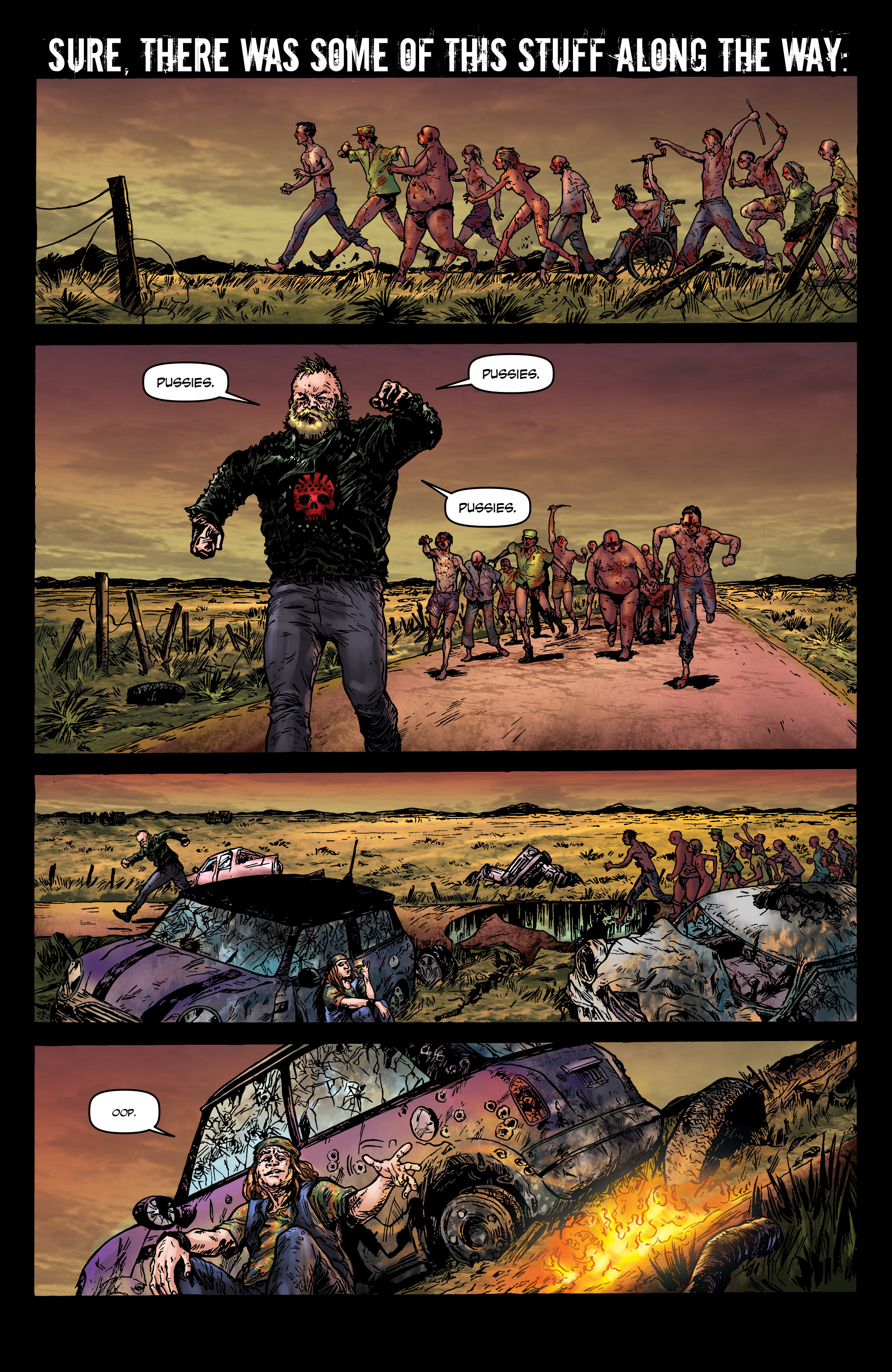 Read online Crossed: Badlands comic -  Issue #37 - 7