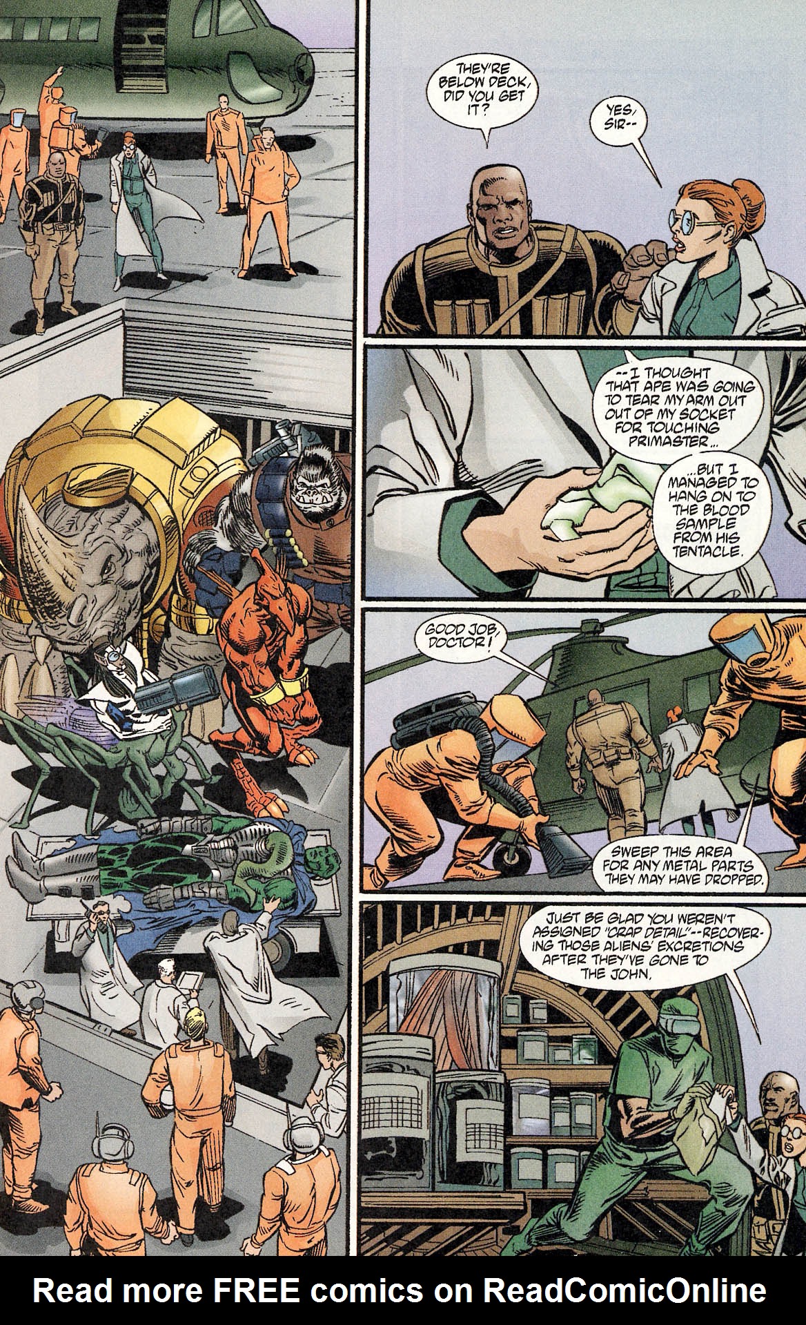 Read online Leonard Nimoy's Primortals (1996) comic -  Issue #1 - 8