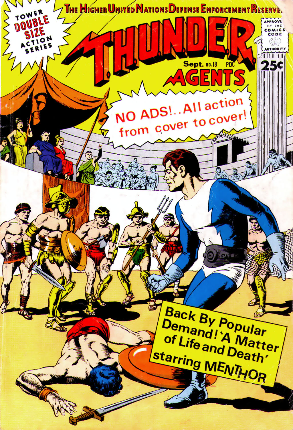 Read online T.H.U.N.D.E.R. Agents (1965) comic -  Issue #18 - 1