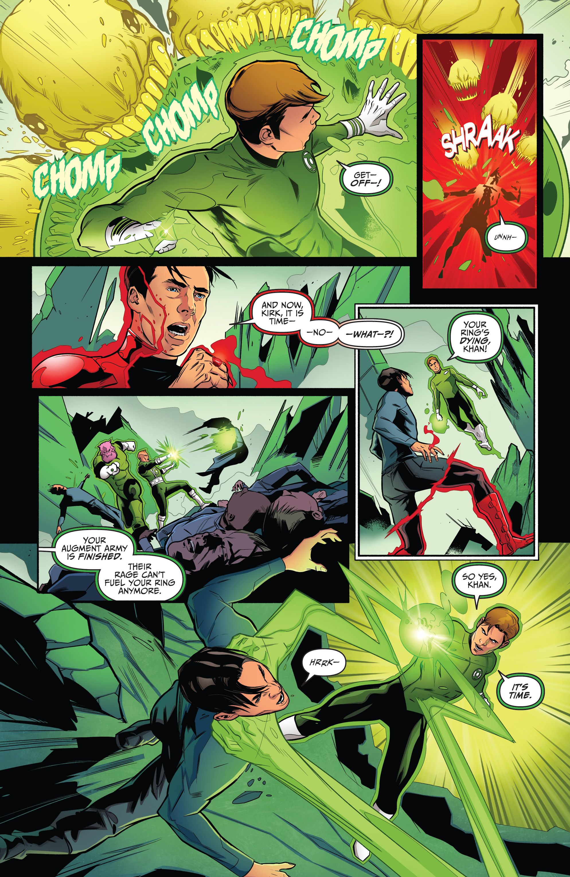 Read online Star Trek/Green Lantern (2016) comic -  Issue #6 - 12