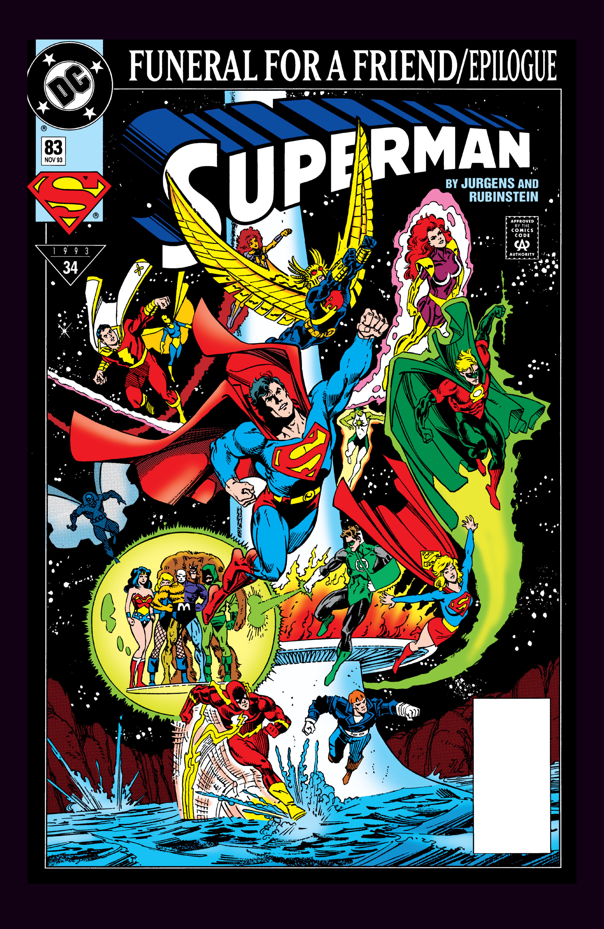 Read online Superman: The Death and Return of Superman Omnibus comic -  Issue # TPB (Part 13) - 93