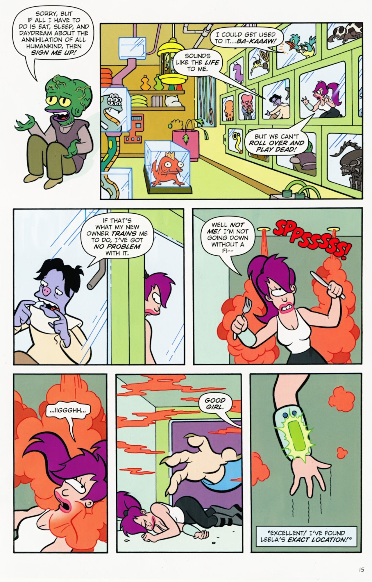 Read online Futurama Comics comic -  Issue #54 - 14