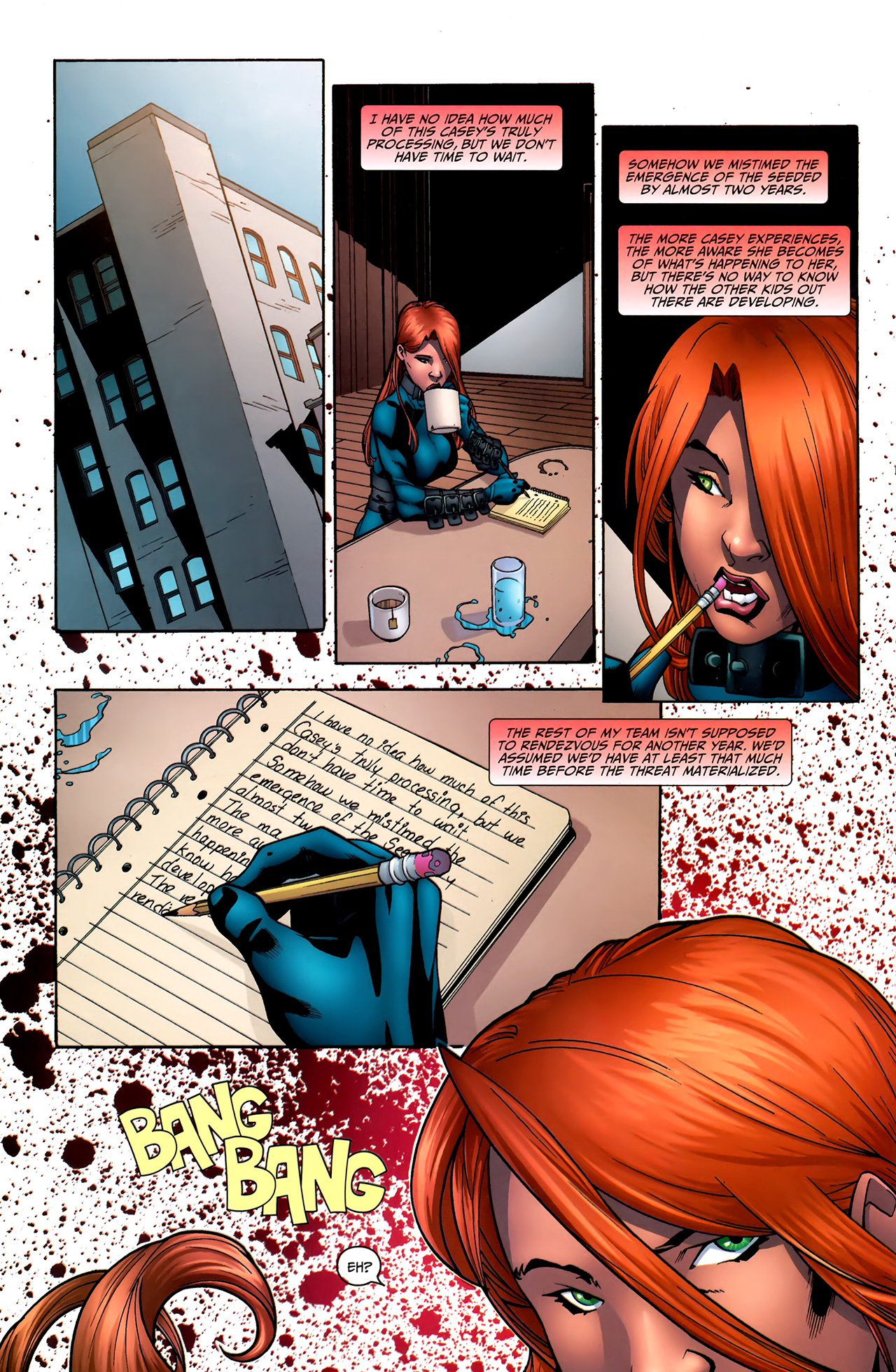 Read online Casey Blue: Beyond Tomorrow comic -  Issue #5 - 22