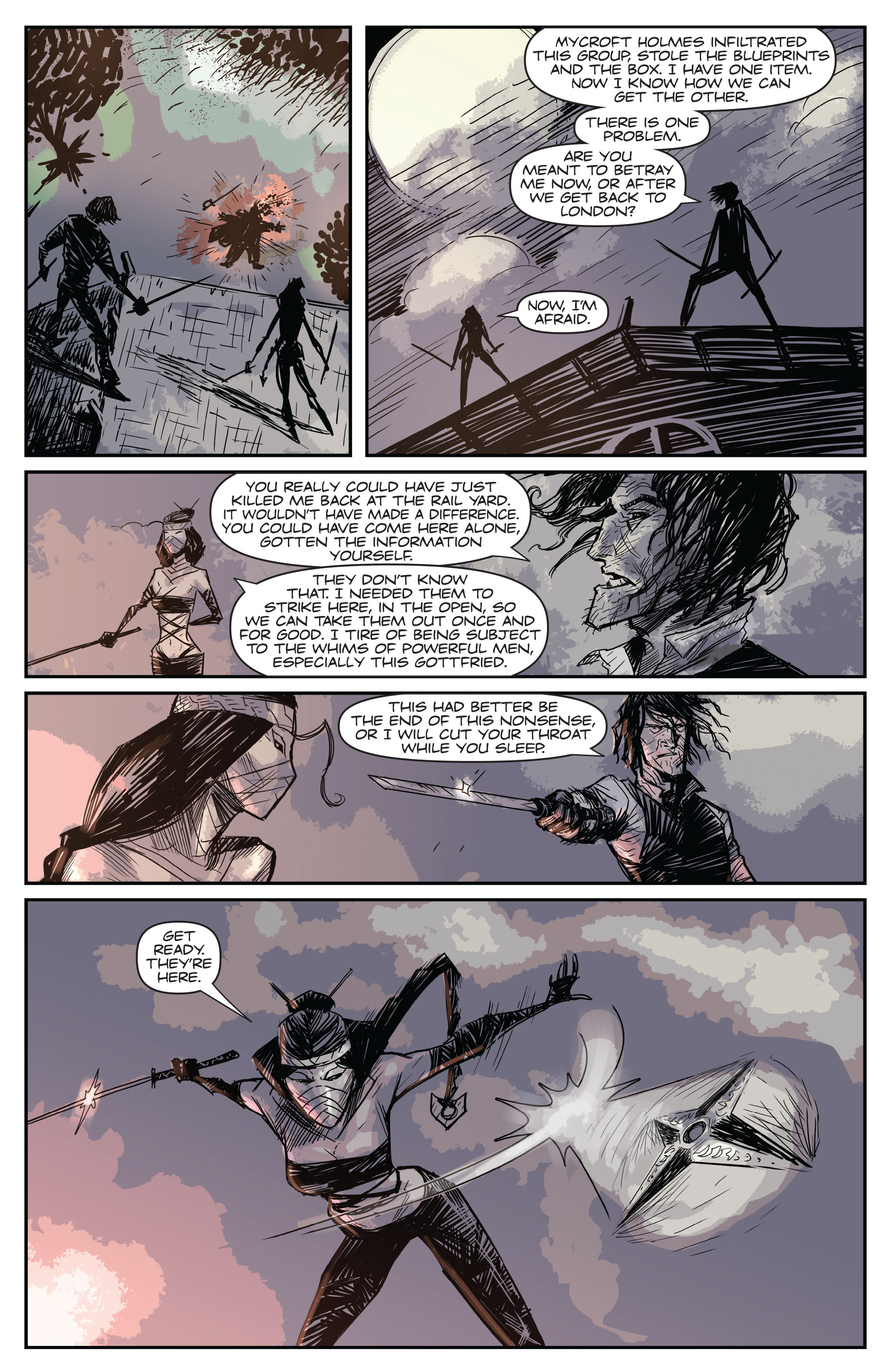 Read online Moriarty comic -  Issue # TPB 1 - 52