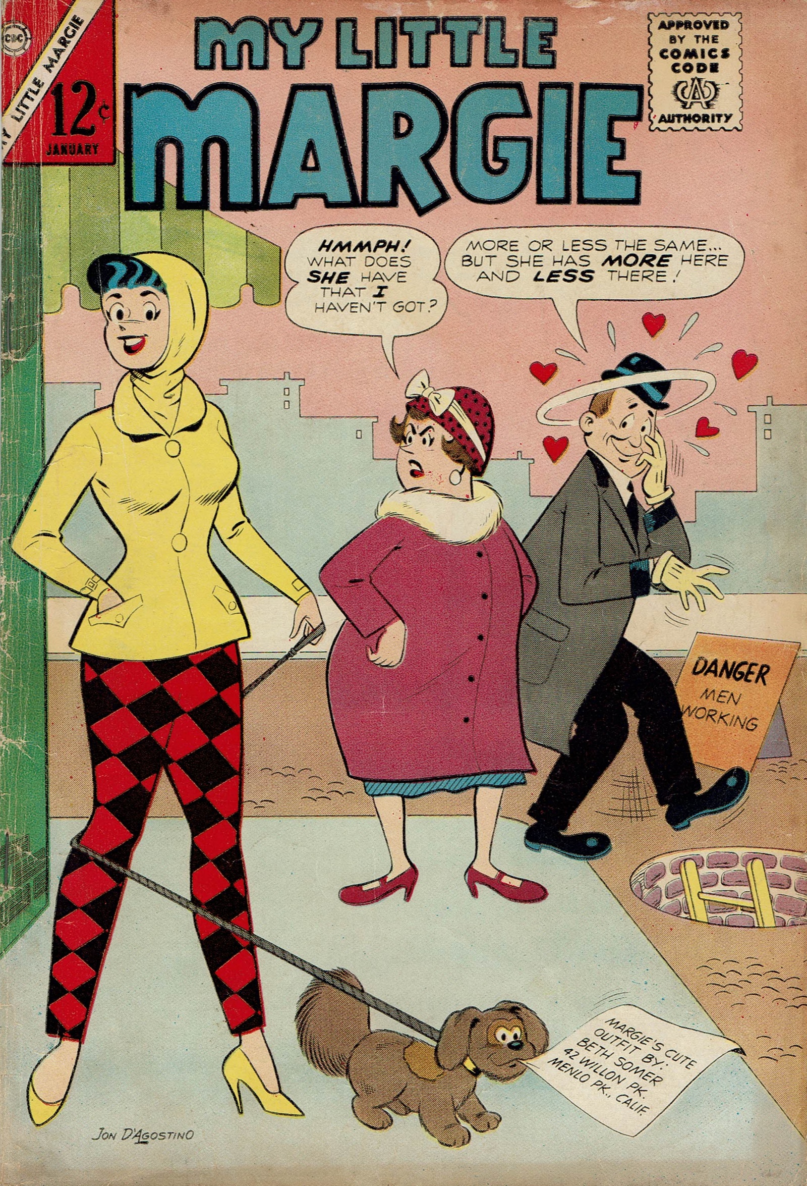 Read online My Little Margie (1954) comic -  Issue #51 - 1