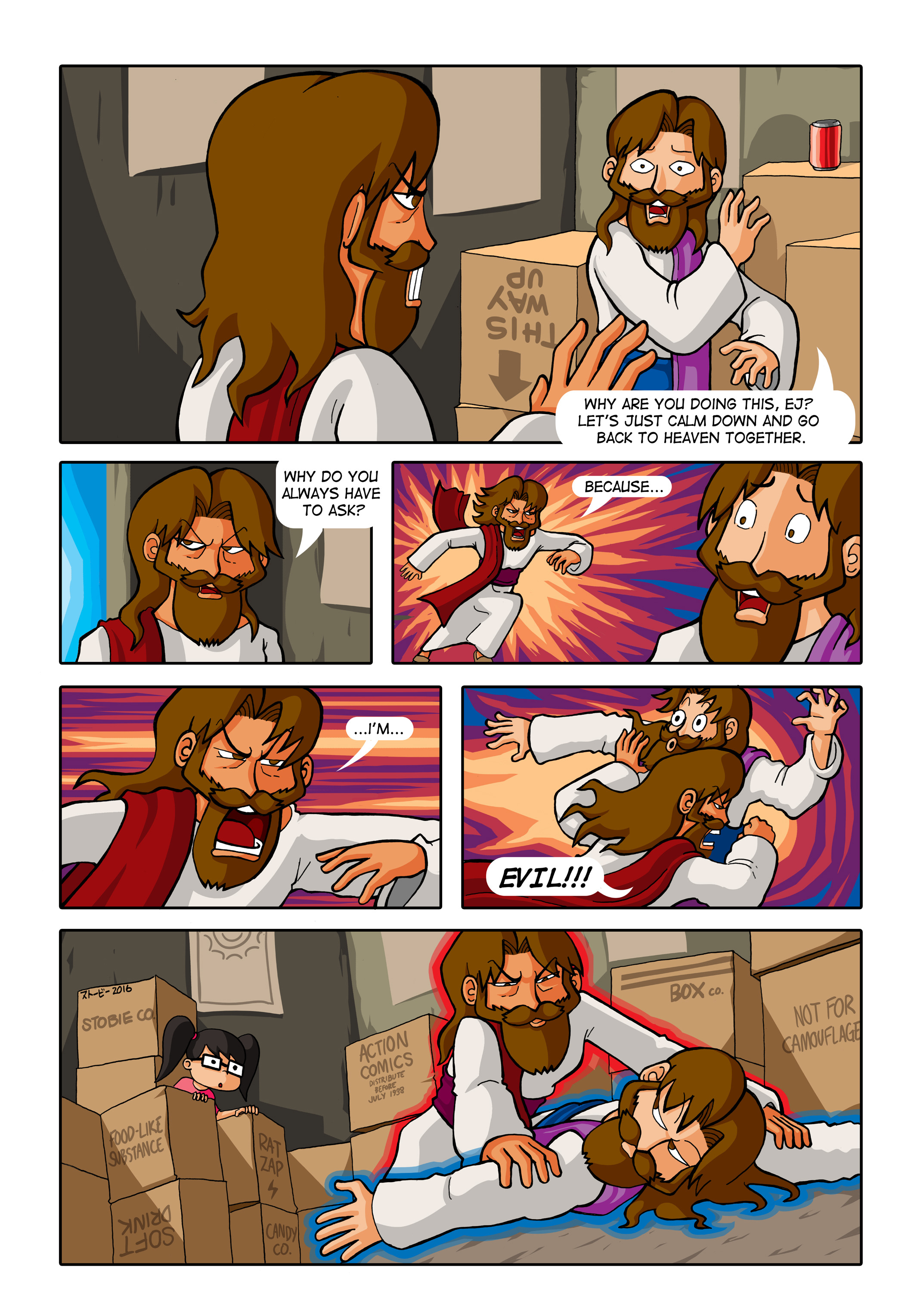 Read online Evil Jesus comic -  Issue #2 - 18