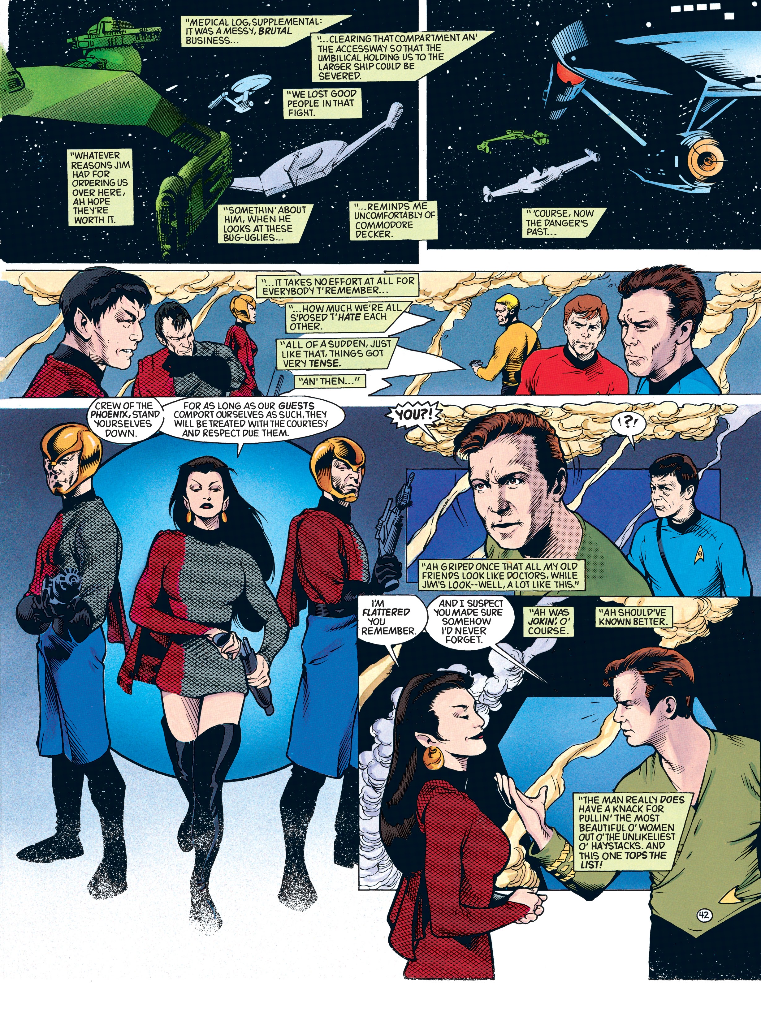 Read online Star Trek: Debt of Honor Facsimile Edition comic -  Issue # TPB - 45