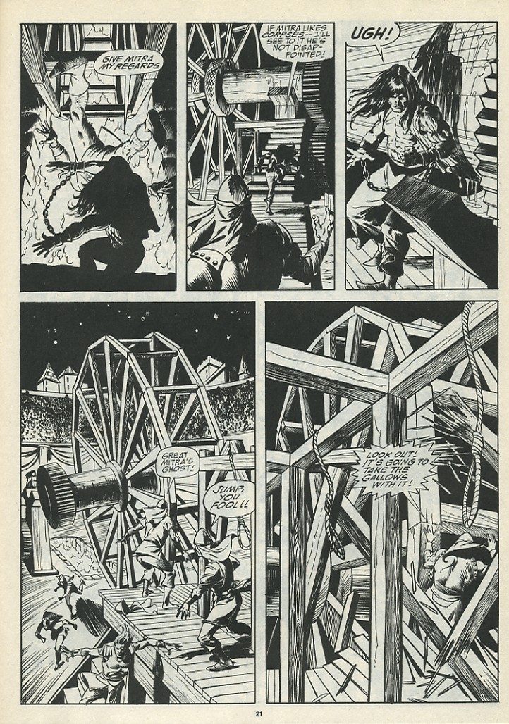 The Savage Sword Of Conan issue 185 - Page 23