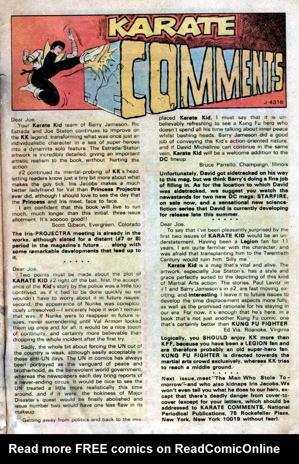 Read online Karate Kid comic -  Issue #4 - 21