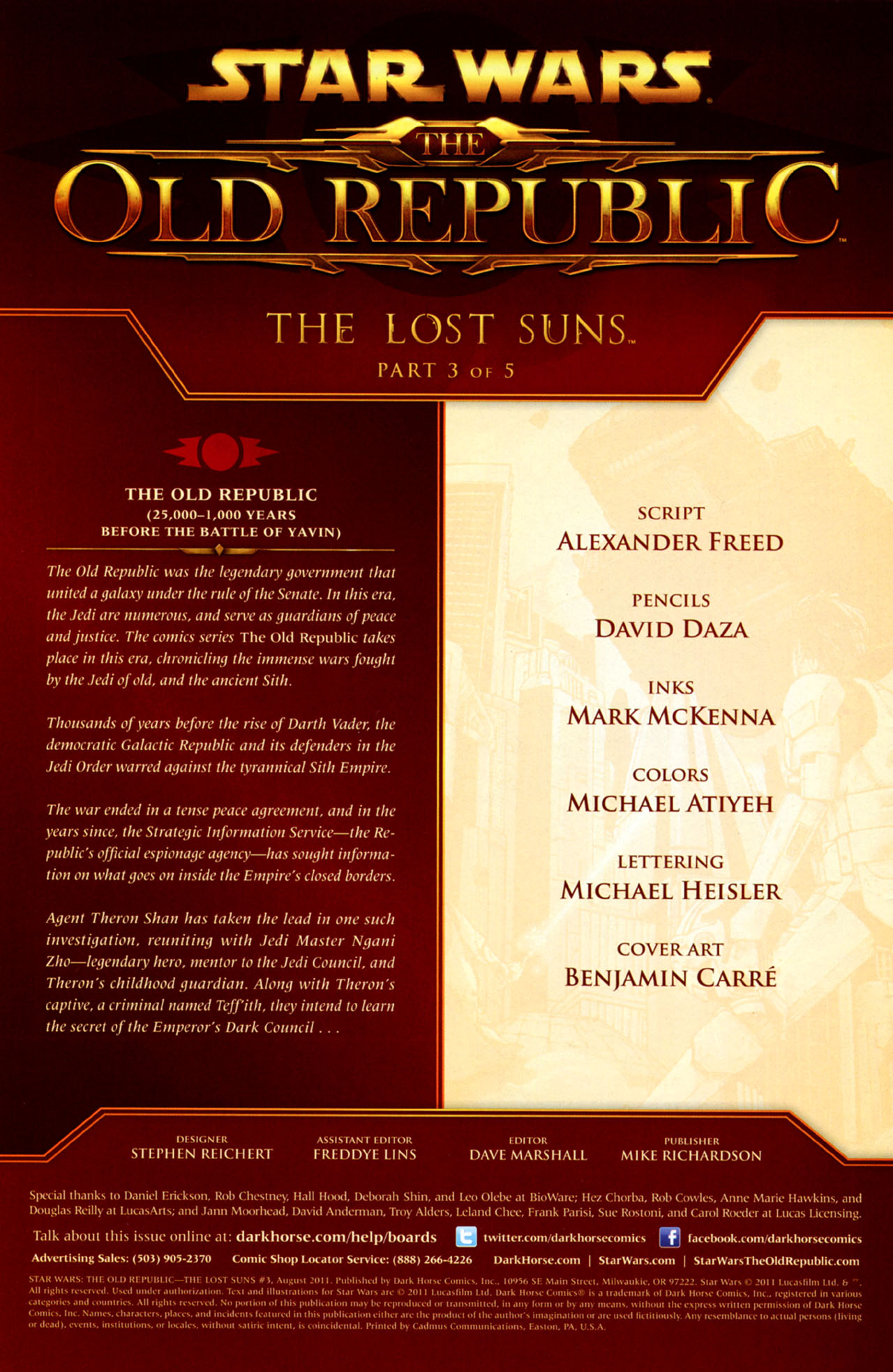 Read online Star Wars: The Old Republic - The Lost Suns comic -  Issue #3 - 2