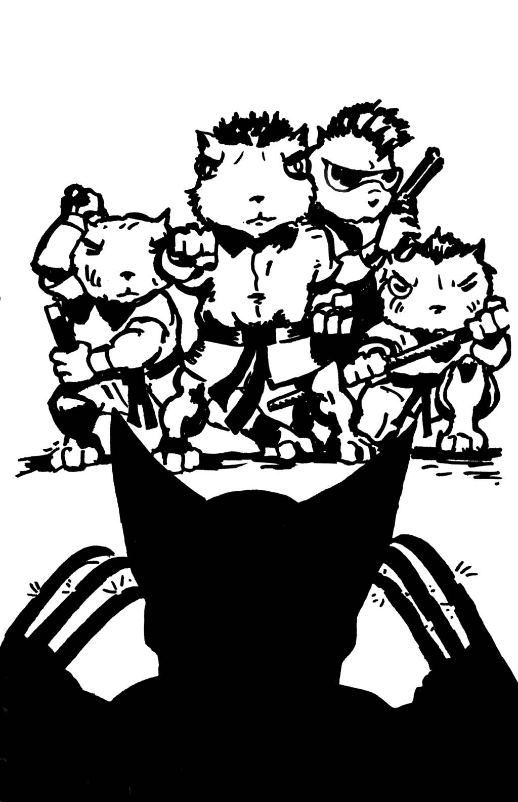 Read online Adolescent Radioactive Black Belt Hamsters comic -  Issue #1 - 32