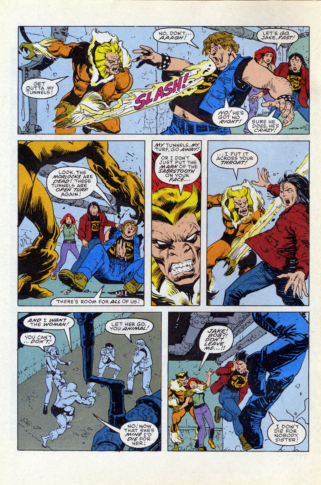 Read online Sabretooth Classic comic -  Issue #11 - 4