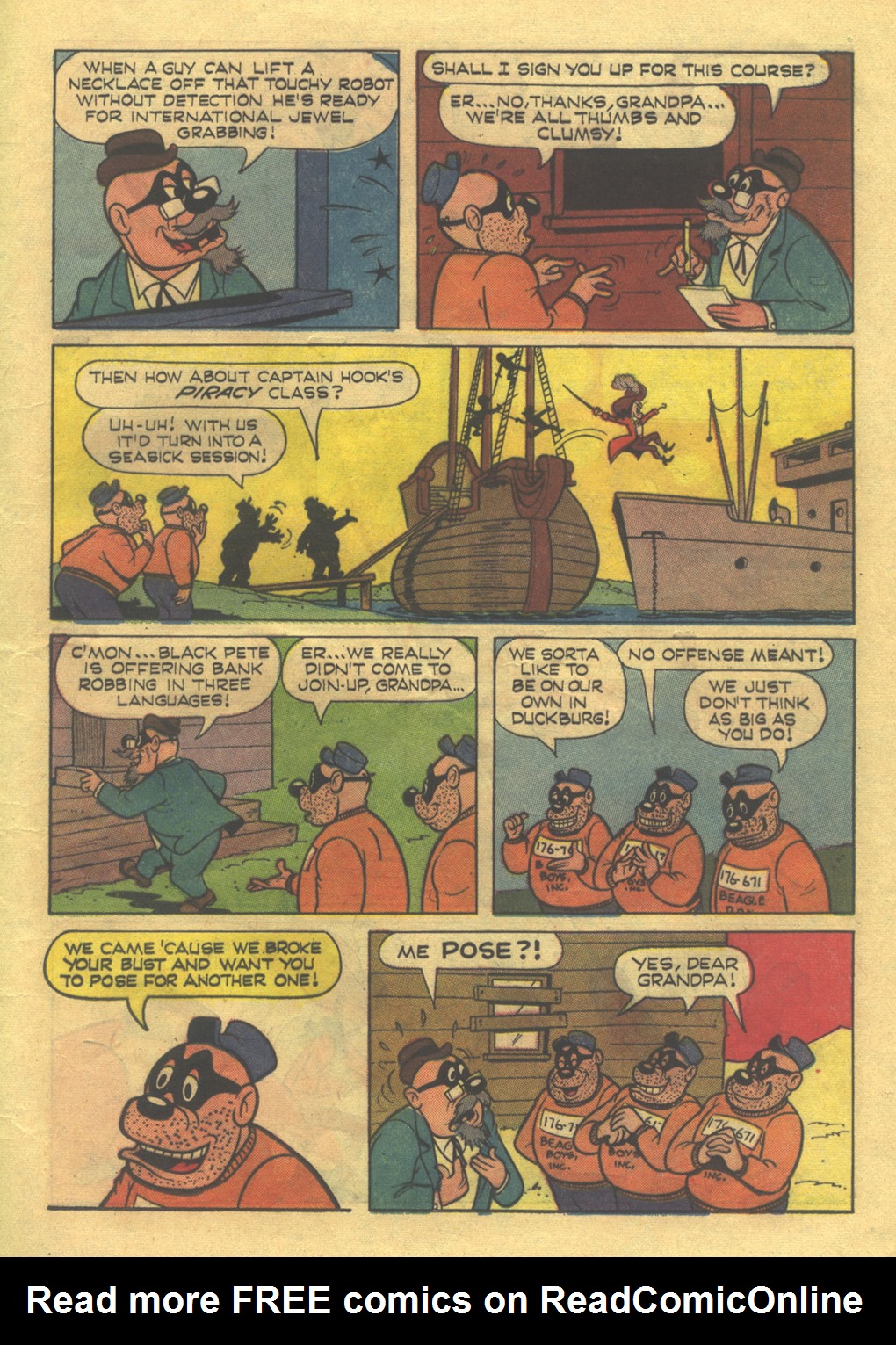 Read online Walt Disney THE BEAGLE BOYS comic -  Issue #3 - 21