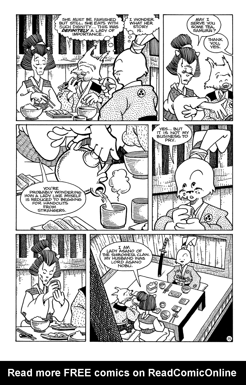 Read online Usagi Yojimbo (1987) comic -  Issue #34 - 15