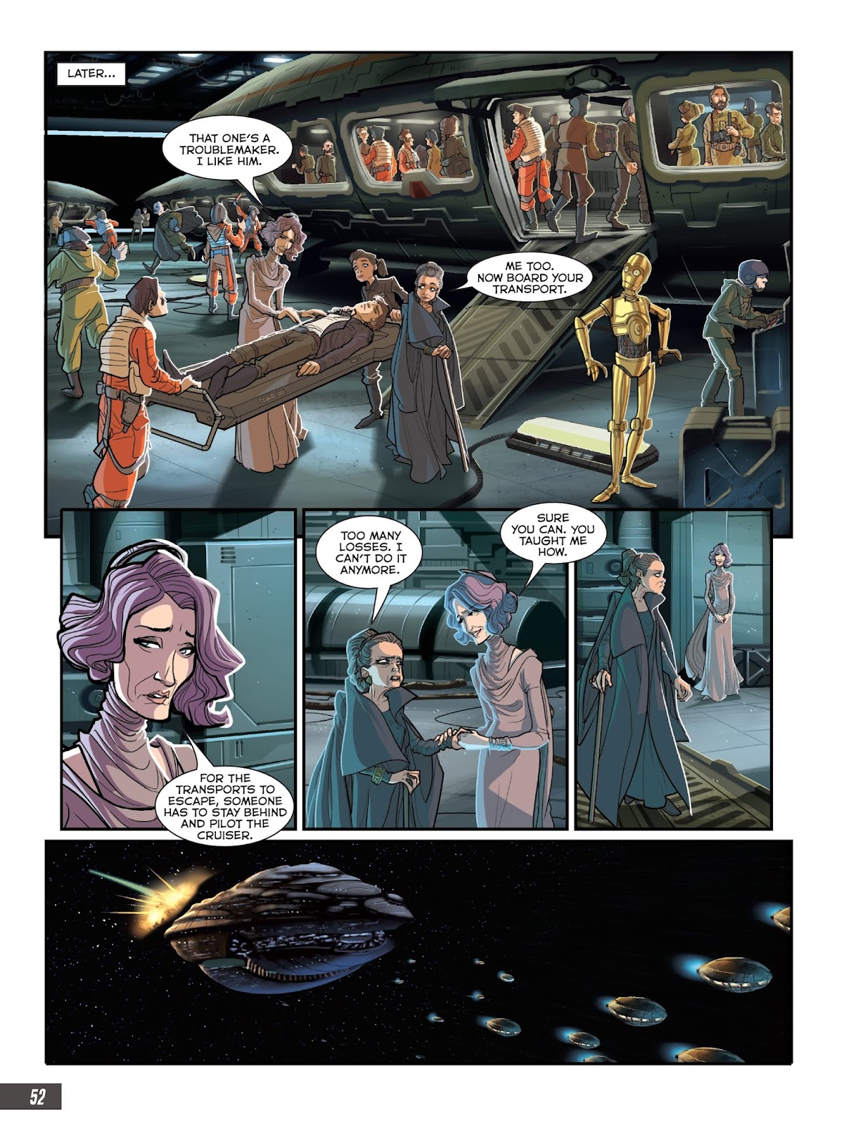 Star Wars: The Last Jedi Graphic Novel Adaptation issue TPB - Page 54