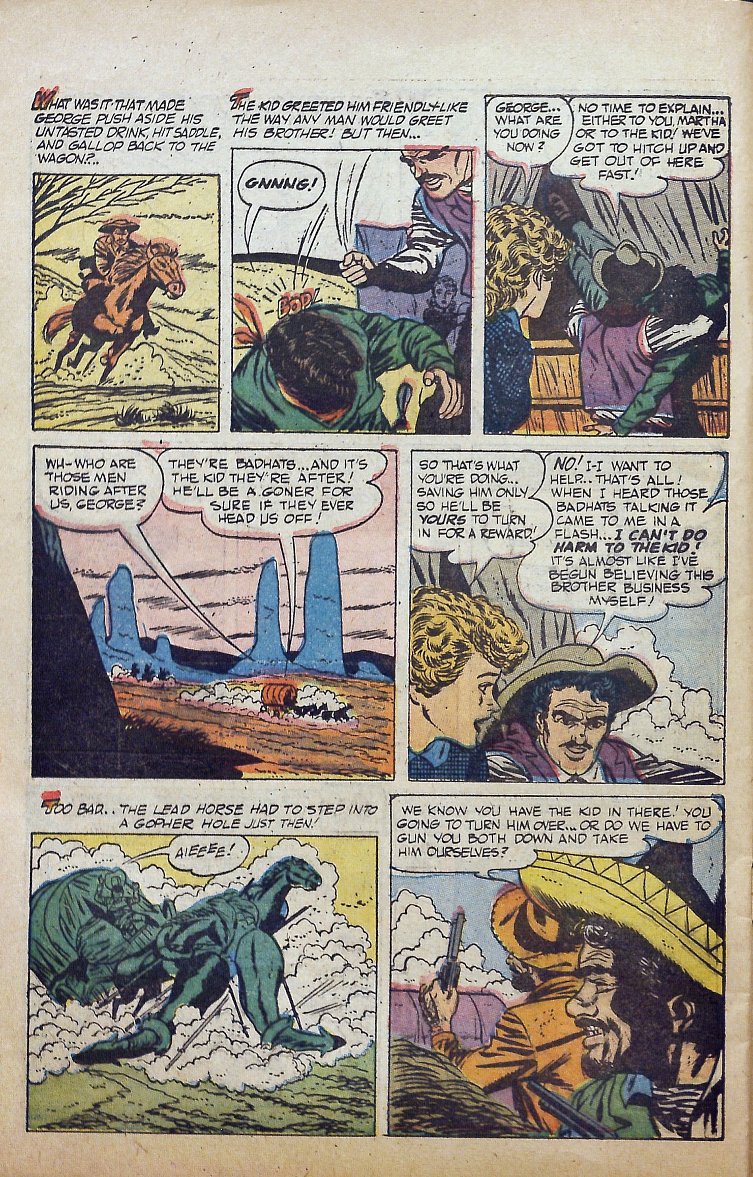 Read online Billy the Kid Adventure Magazine comic -  Issue #28 - 28