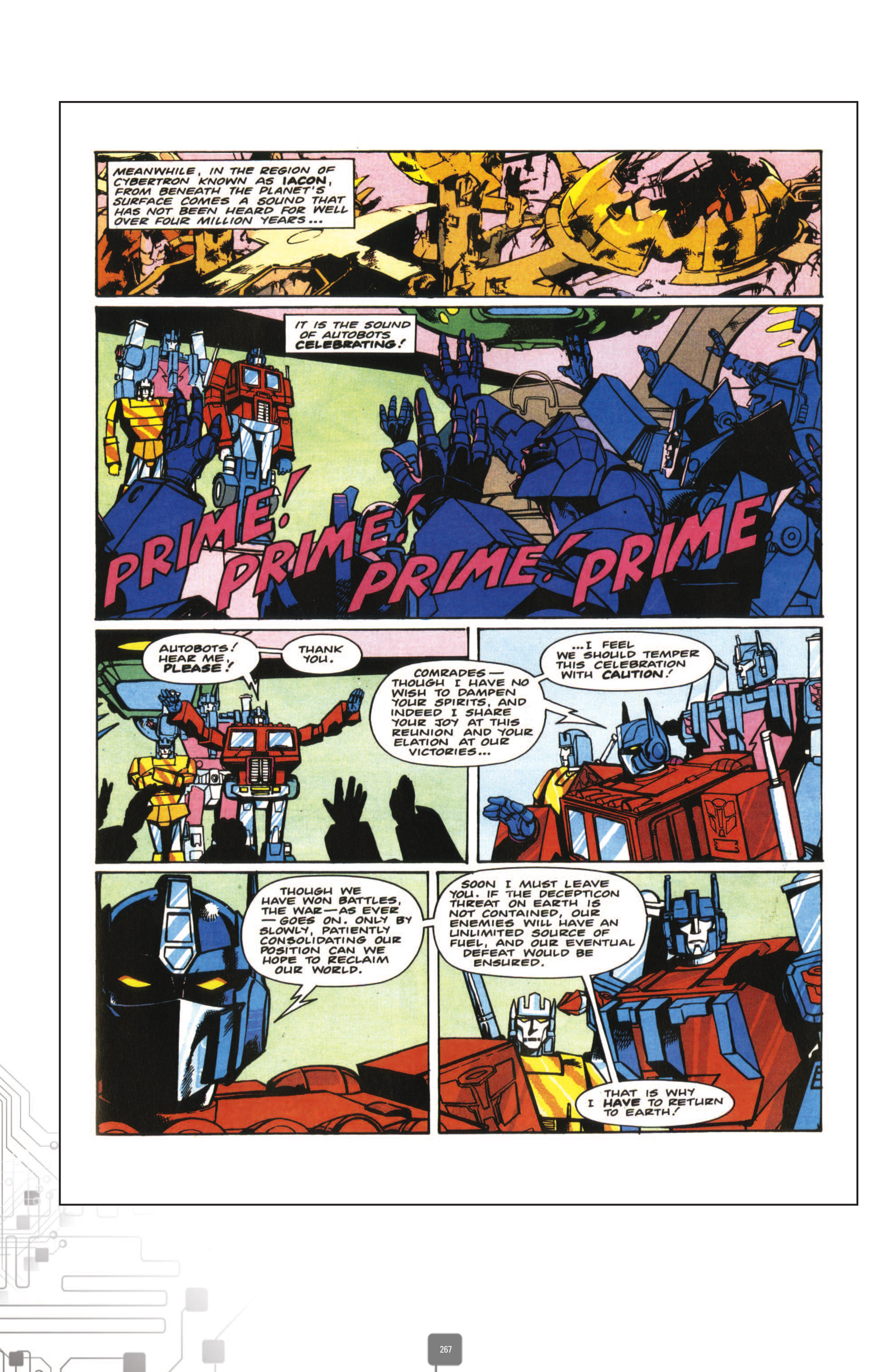 Read online The Transformers Classics UK comic -  Issue # TPB 3 - 267