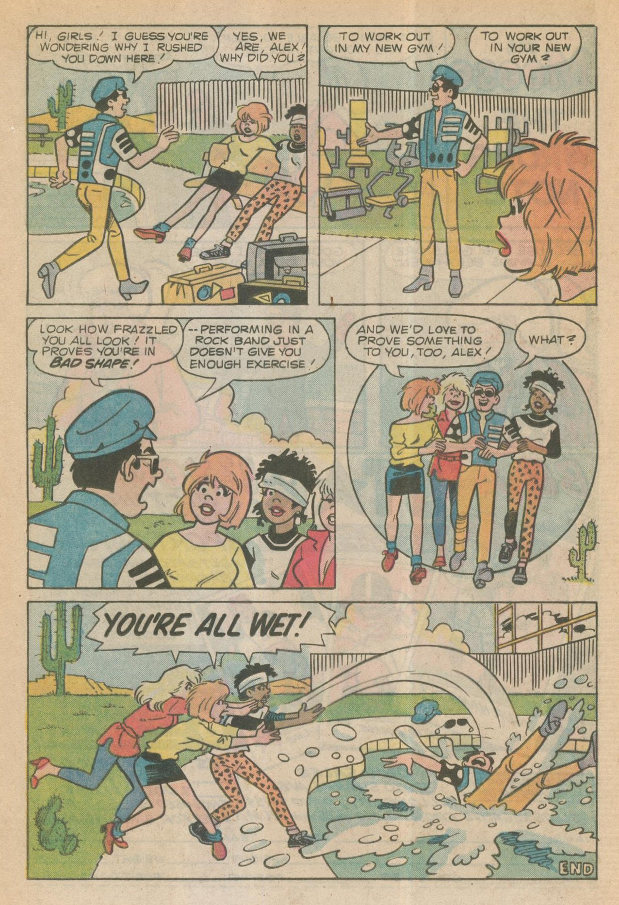 Read online Archie's TV Laugh-Out comic -  Issue #105 - 17