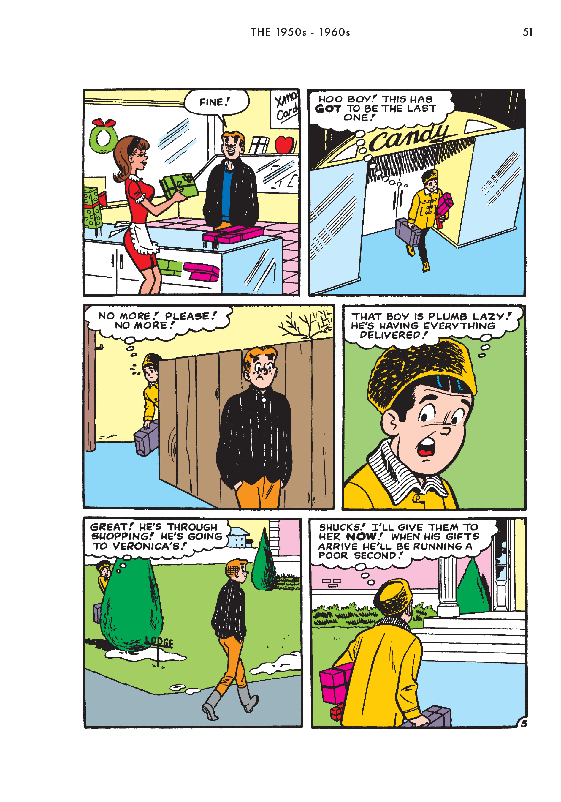 Read online The Best of Archie: Christmas Comics comic -  Issue # TPB (Part 1) - 50