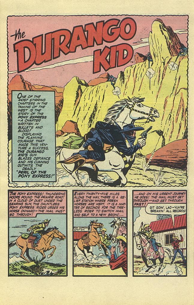 Read online Durango Kid comic -  Issue #1 - 28