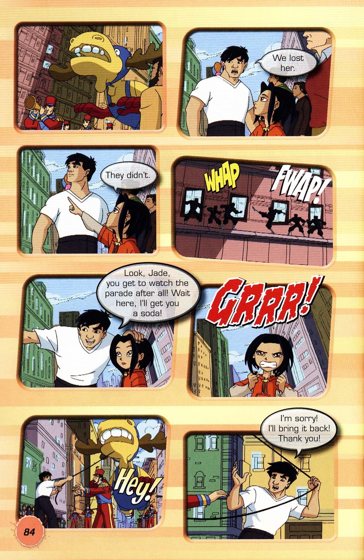 Read online Jackie Chan Adventures comic -  Issue # TPB 2 - 85