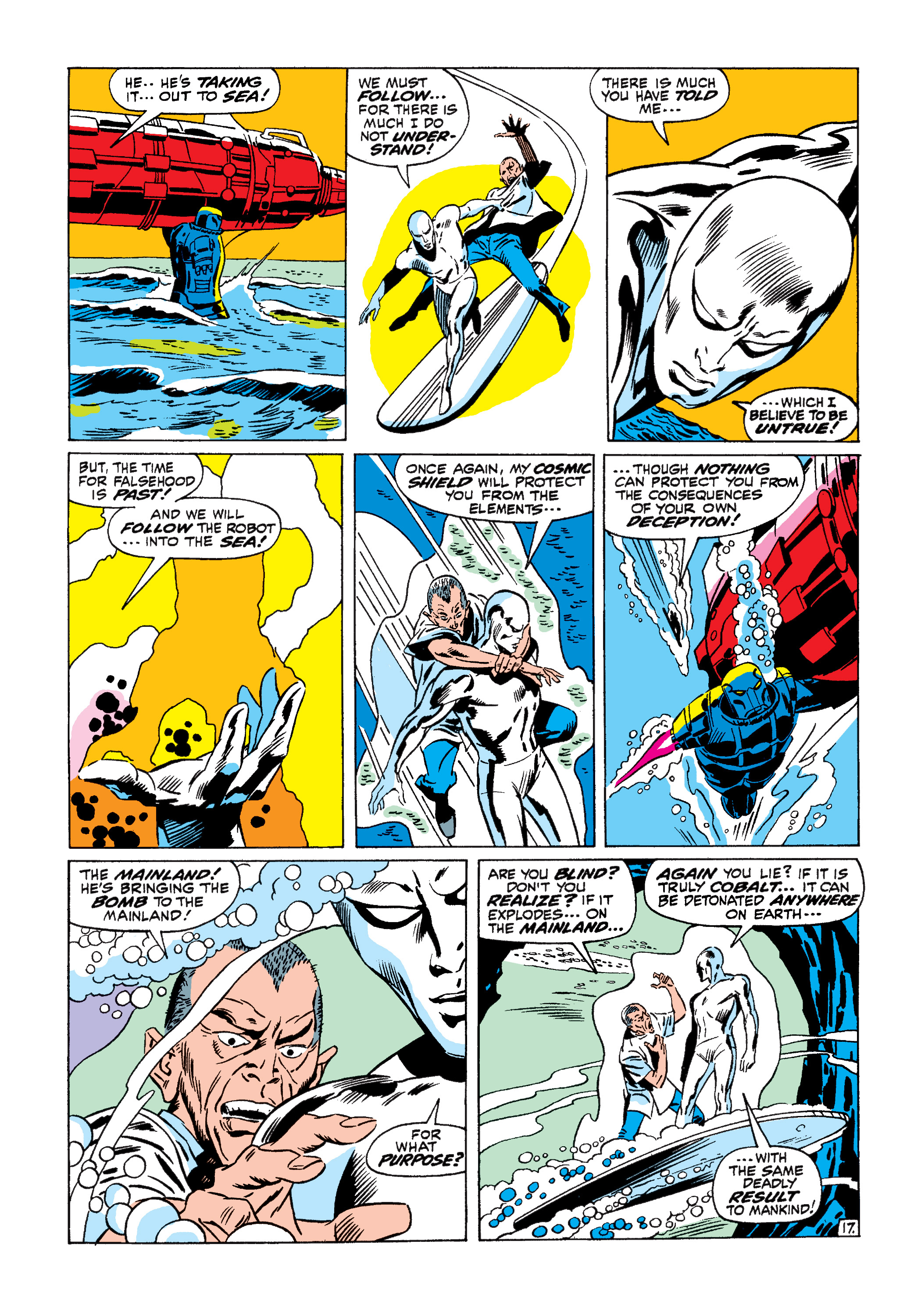 Read online Marvel Masterworks: The Silver Surfer comic -  Issue # TPB 2 (Part 2) - 71