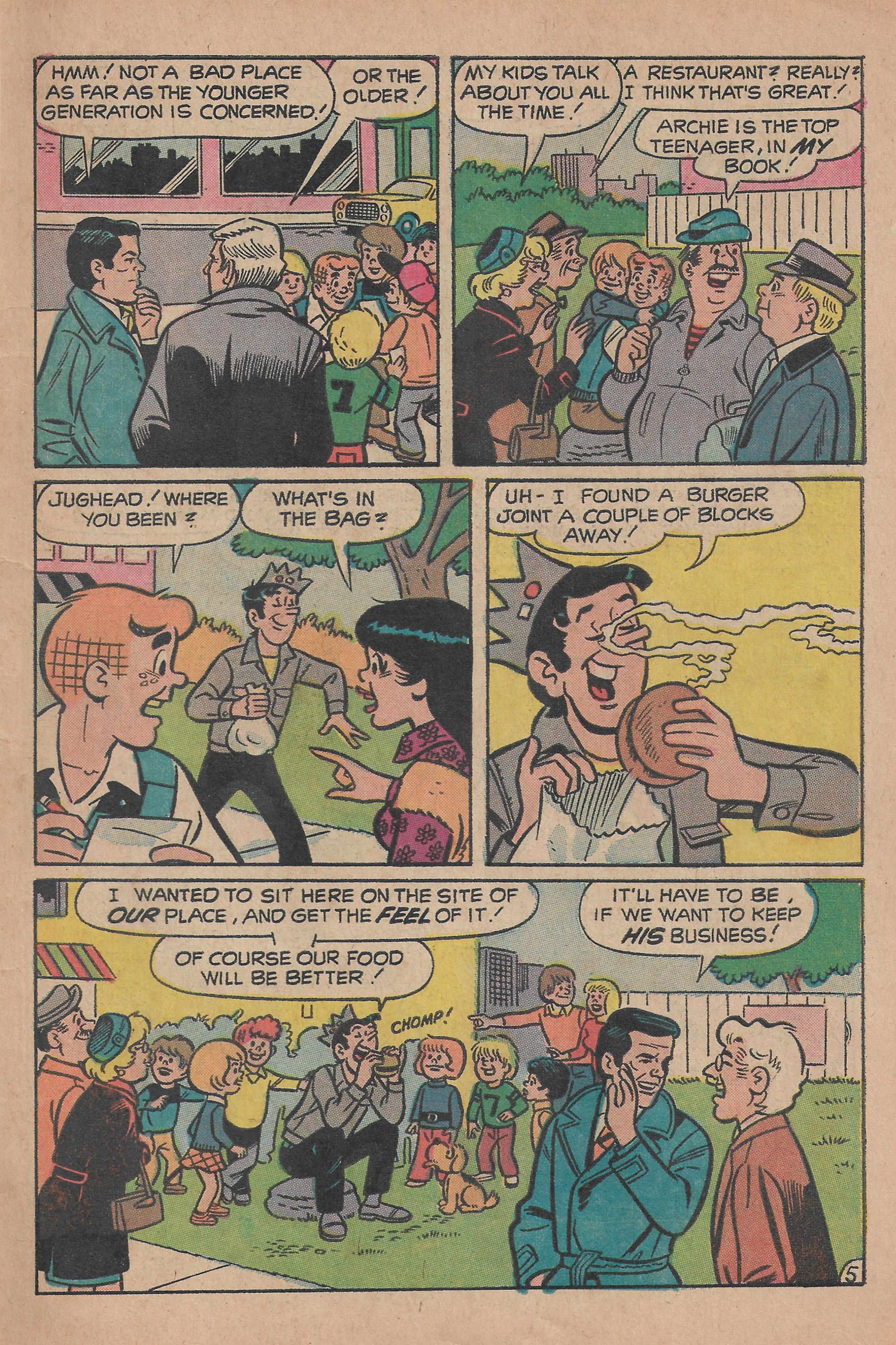 Read online Everything's Archie comic -  Issue #27 - 7
