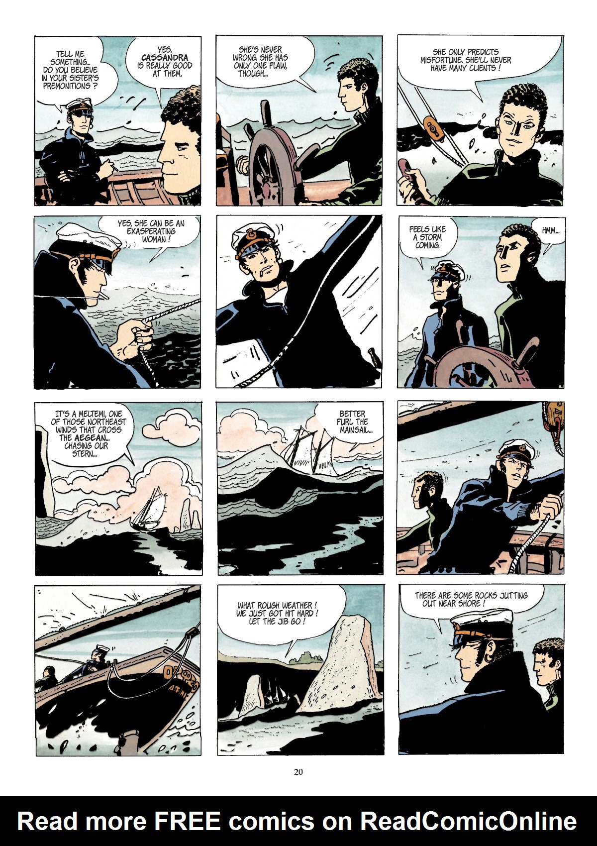 Read online Corto Maltese comic -  Issue # TPB 11 - 23