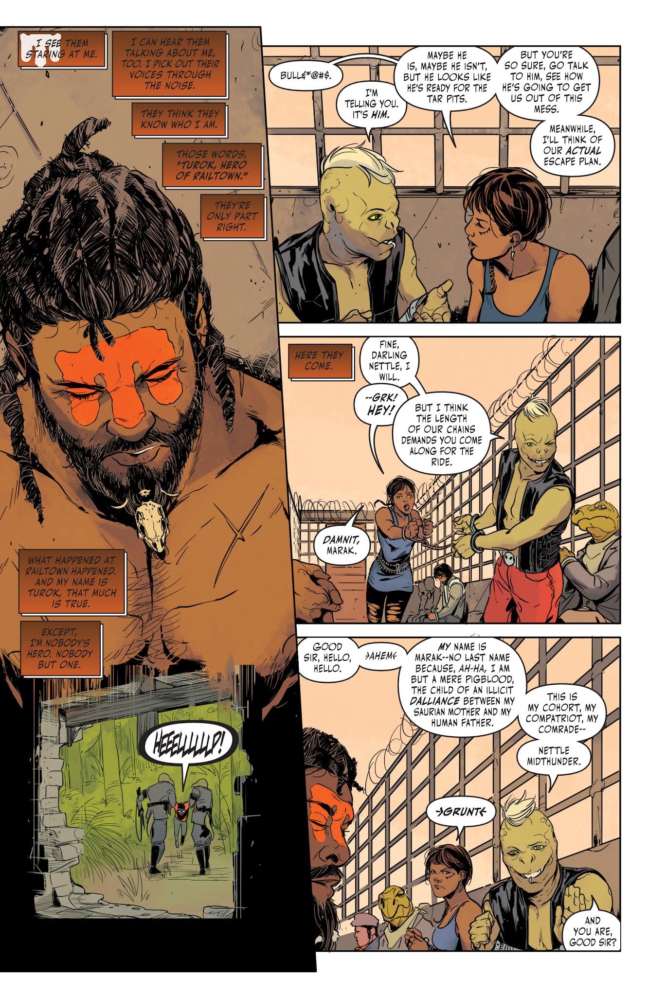 Read online Turok (2017) comic -  Issue #1 - 7