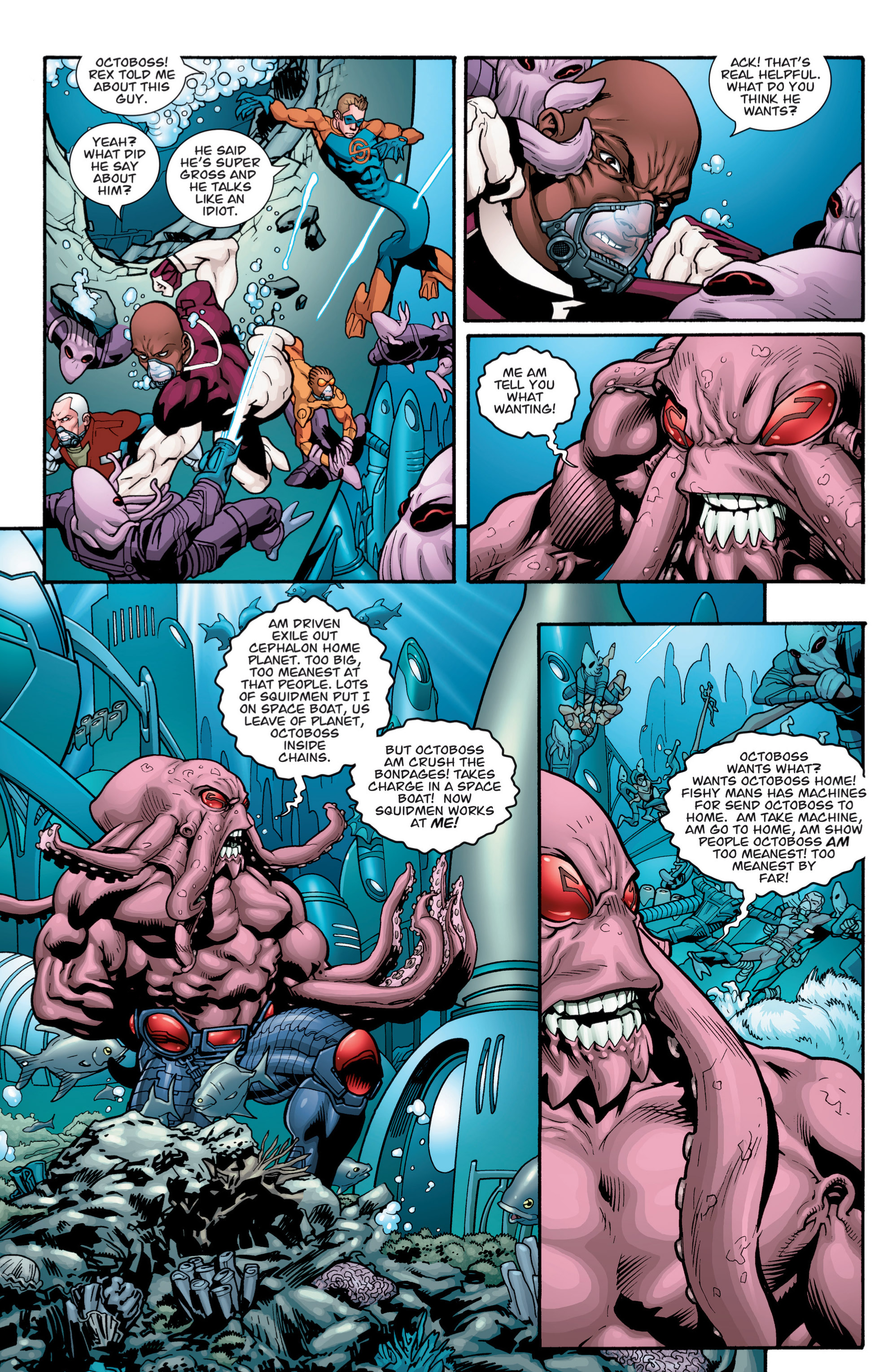 Read online Guarding the Globe (2010) comic -  Issue # _TPB - 36