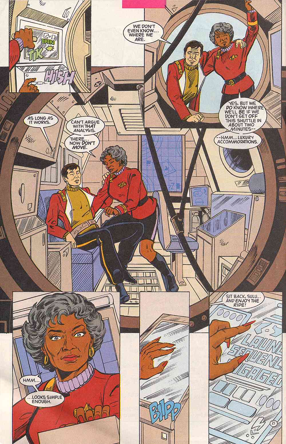 Read online Star Trek (1989) comic -  Issue #31 - 21