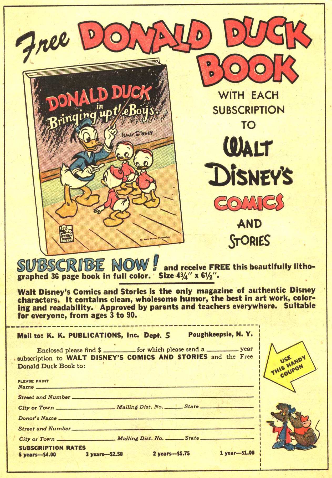 Read online Walt Disney's Comics and Stories comic -  Issue #164 - 49