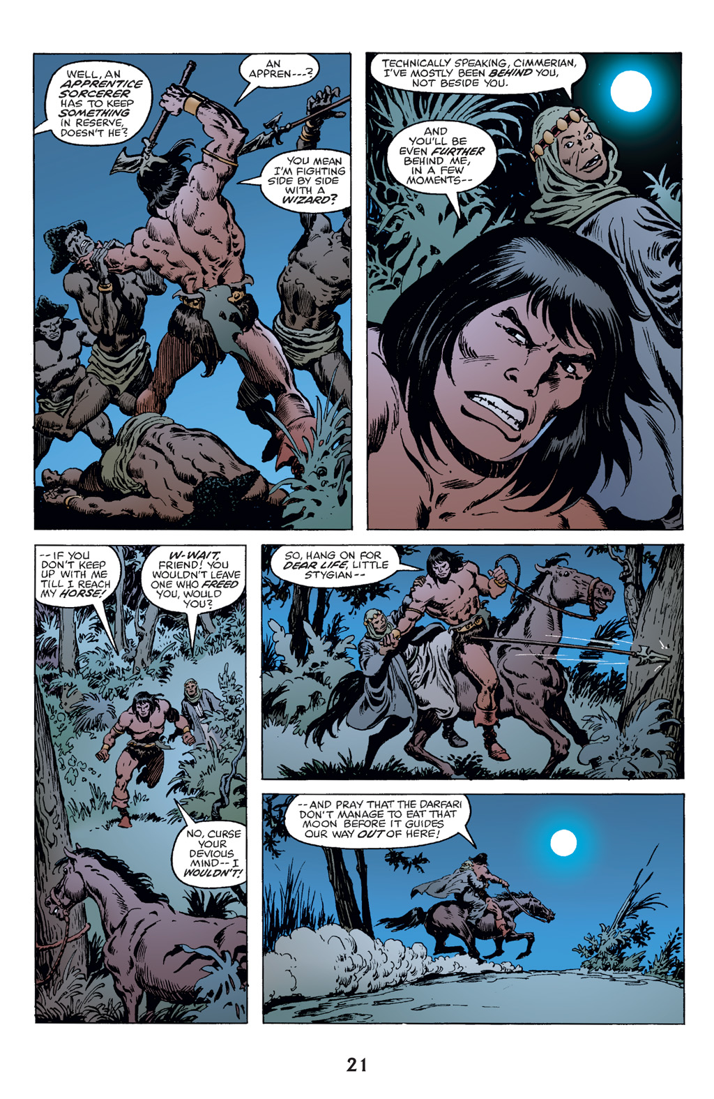 Read online The Chronicles of Conan comic -  Issue # TPB 14 (Part 1) - 21