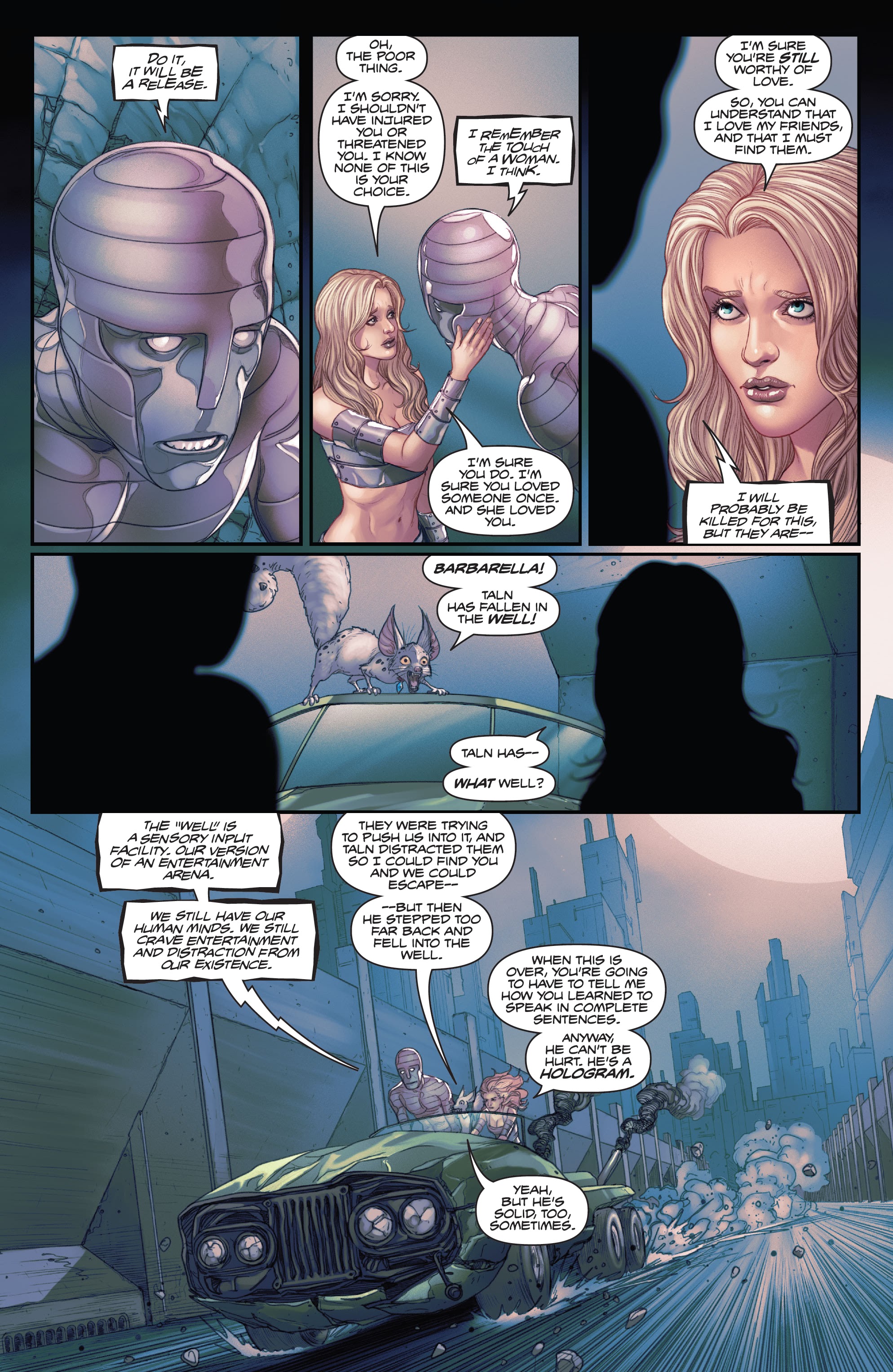 Read online Barbarella (2021) comic -  Issue #4 - 18