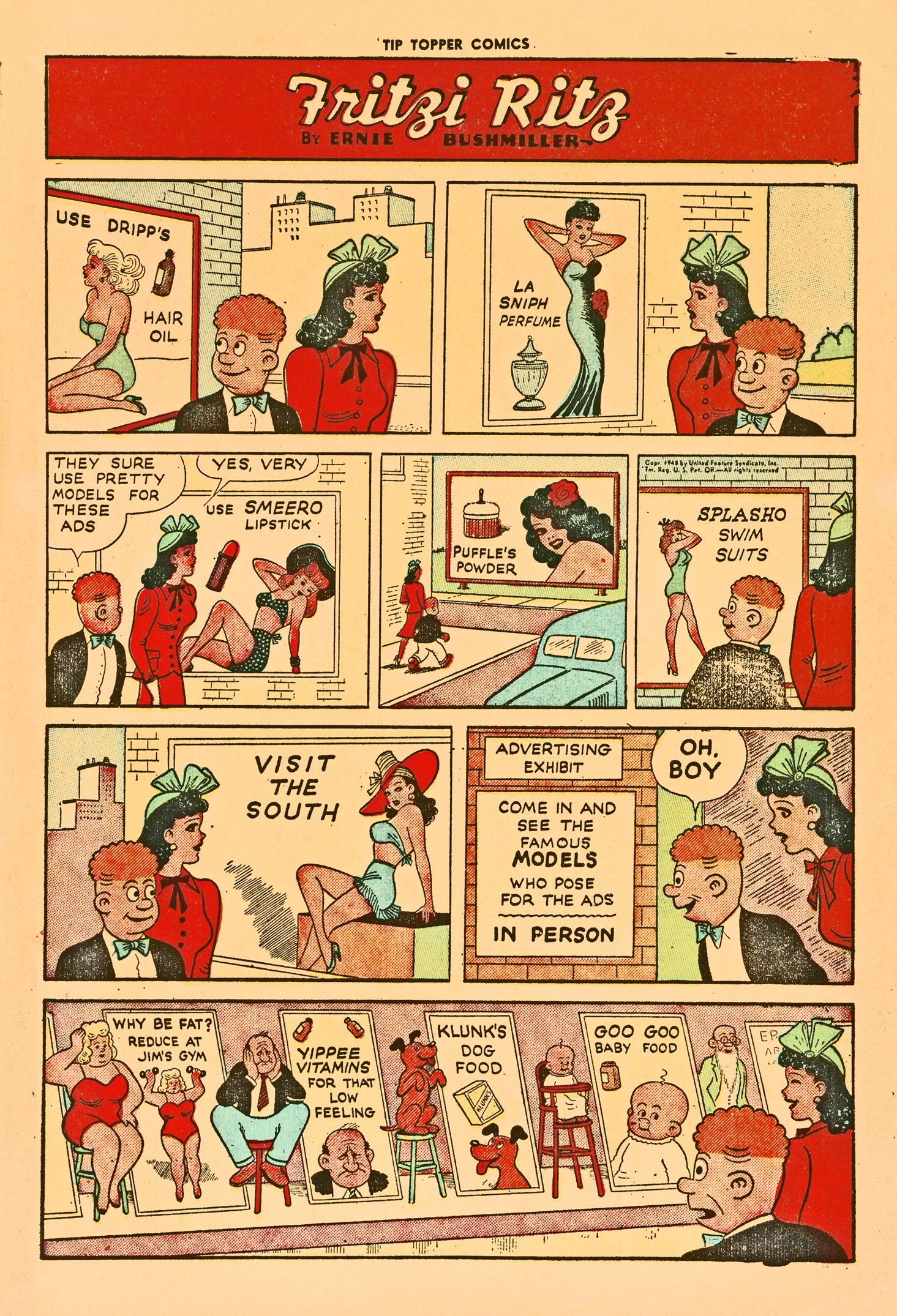 Read online Tip Topper Comics comic -  Issue #1 - 11