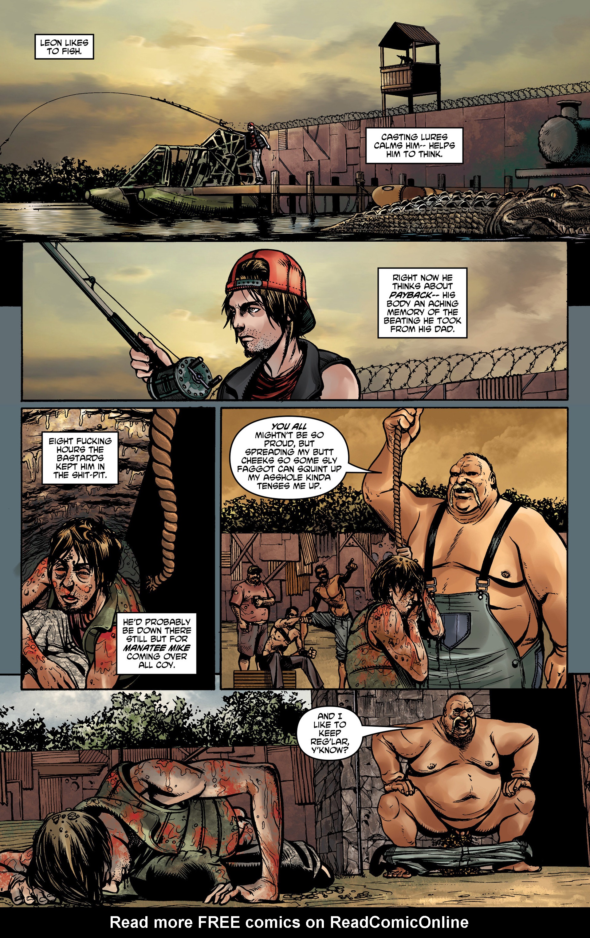 Read online Crossed: Badlands comic -  Issue #6 - 4