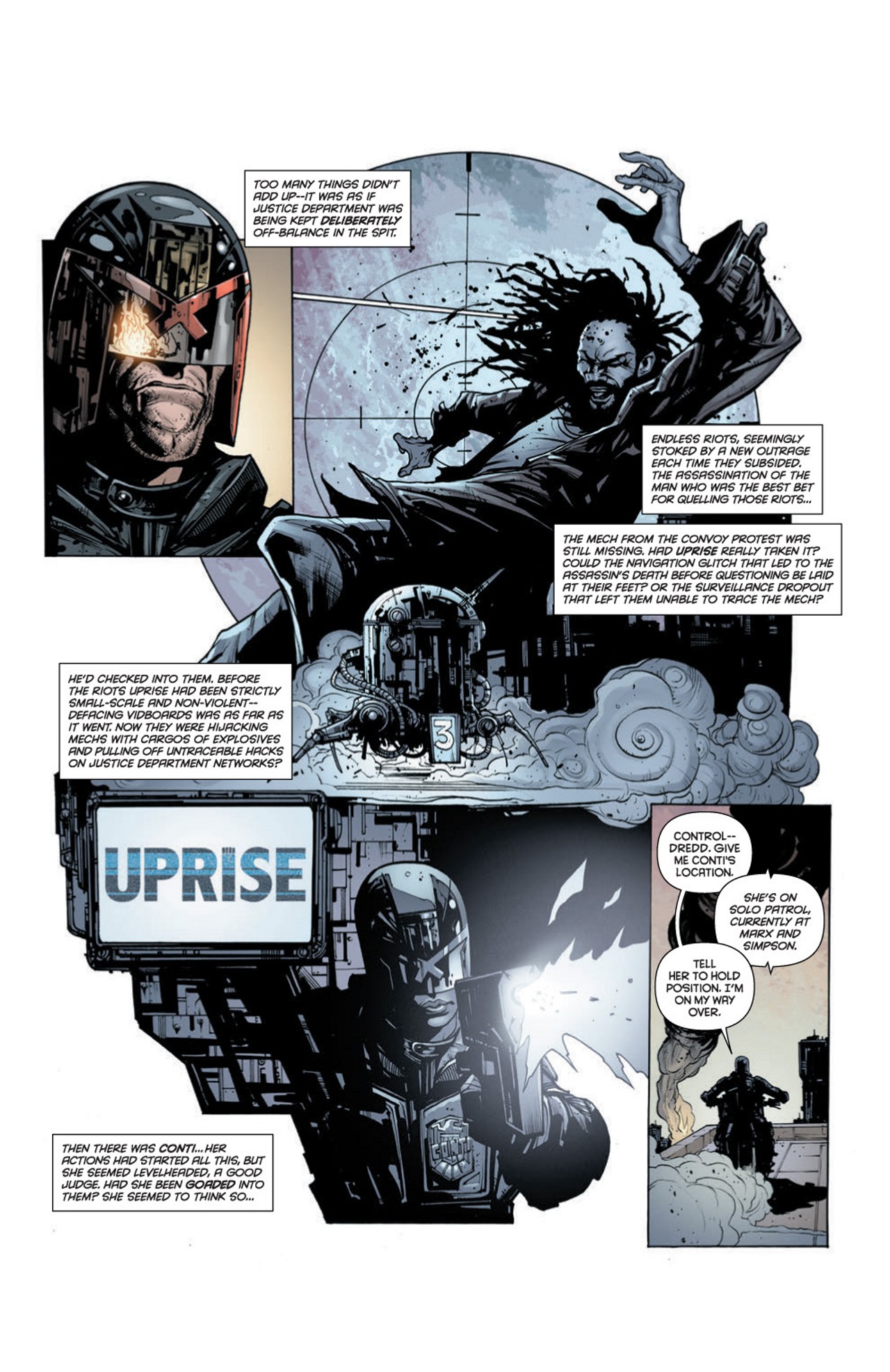 Read online Dredd: Uprise comic -  Issue #2 - 6