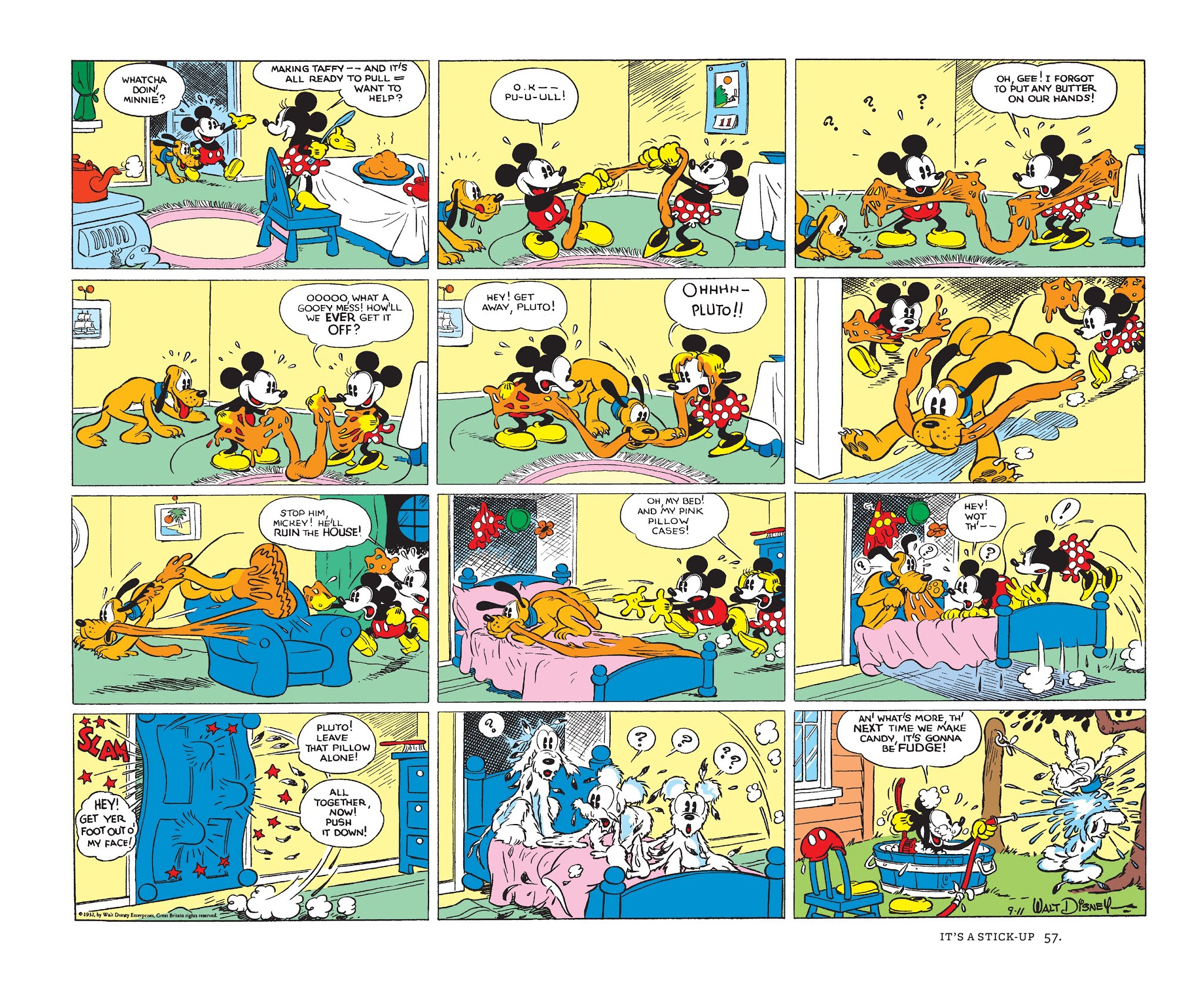 Read online Walt Disney's Mickey Mouse Color Sundays comic -  Issue # TPB 1 (Part 1) - 57
