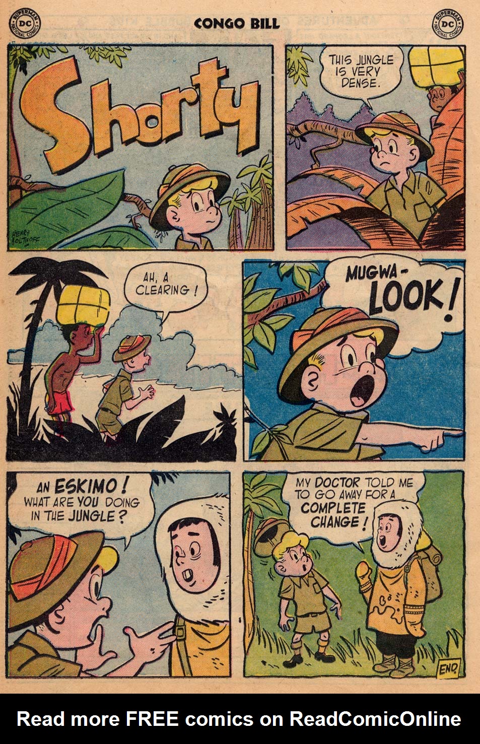 Read online Congo Bill comic -  Issue #1 - 22