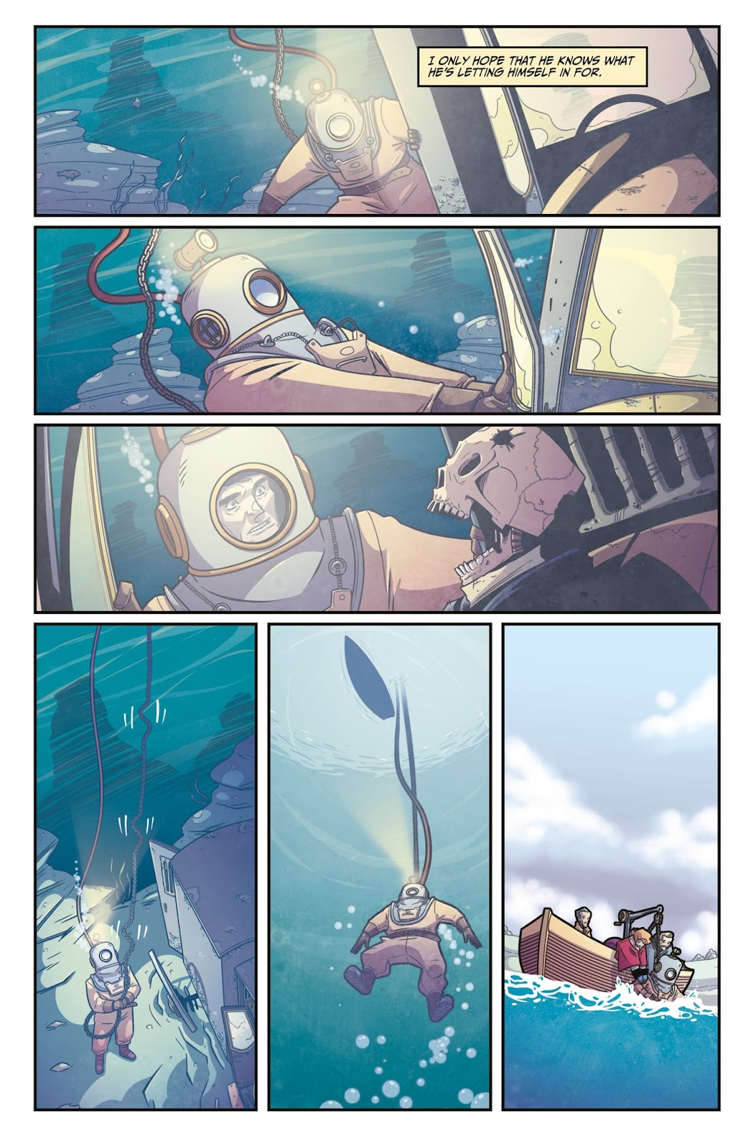 Newbury & Hobbes: The Undying issue 1 - Page 14