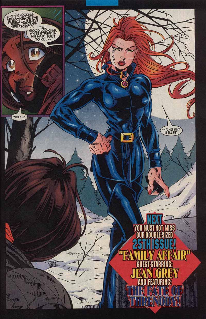 Read online X-Man comic -  Issue #24 - 22