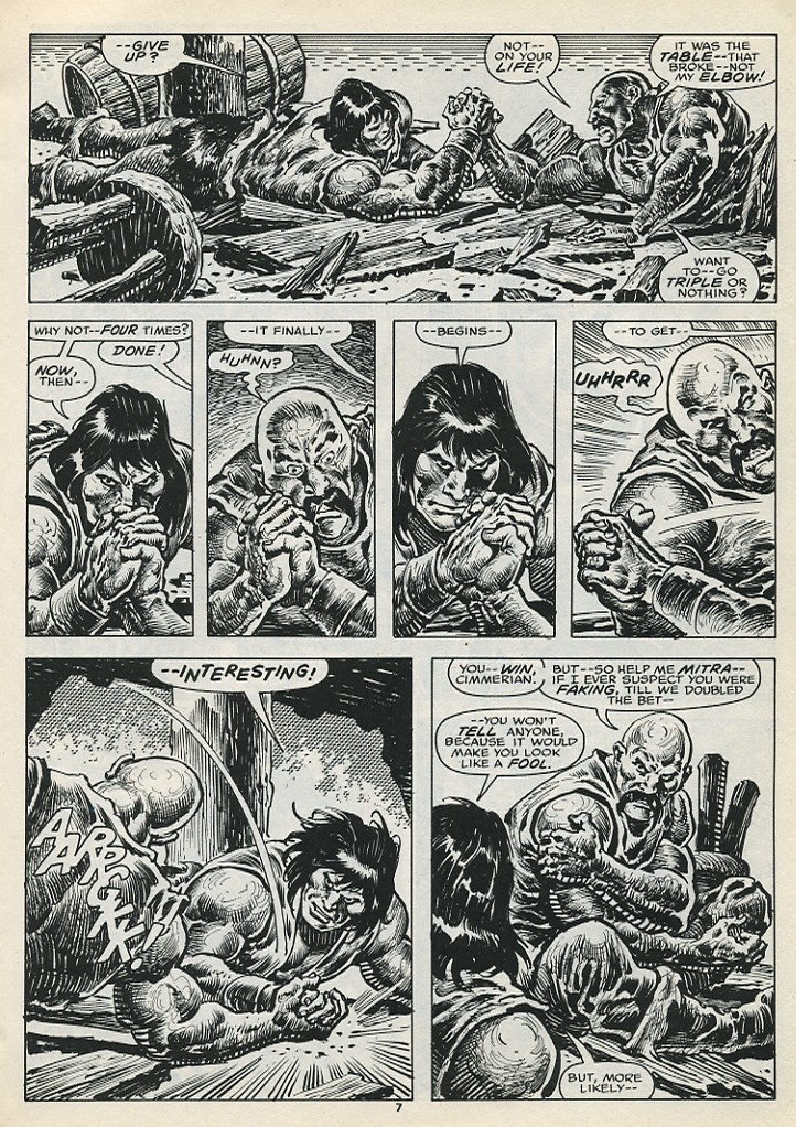Read online The Savage Sword Of Conan comic -  Issue #199 - 9