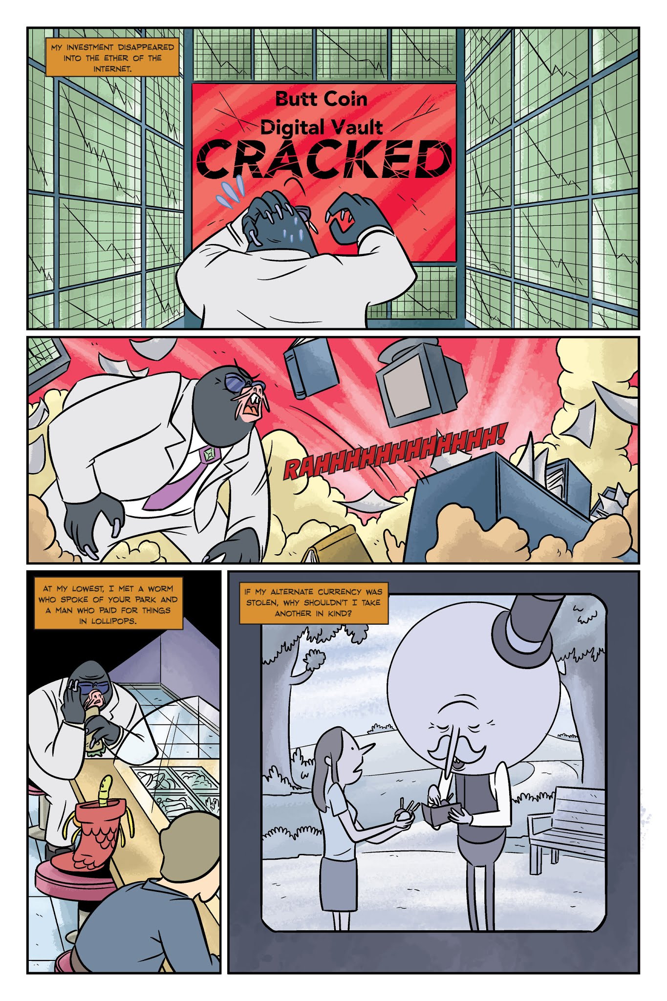 Read online Regular Show: Noir Means Noir, Buddy comic -  Issue # TPB (Part 2) - 28