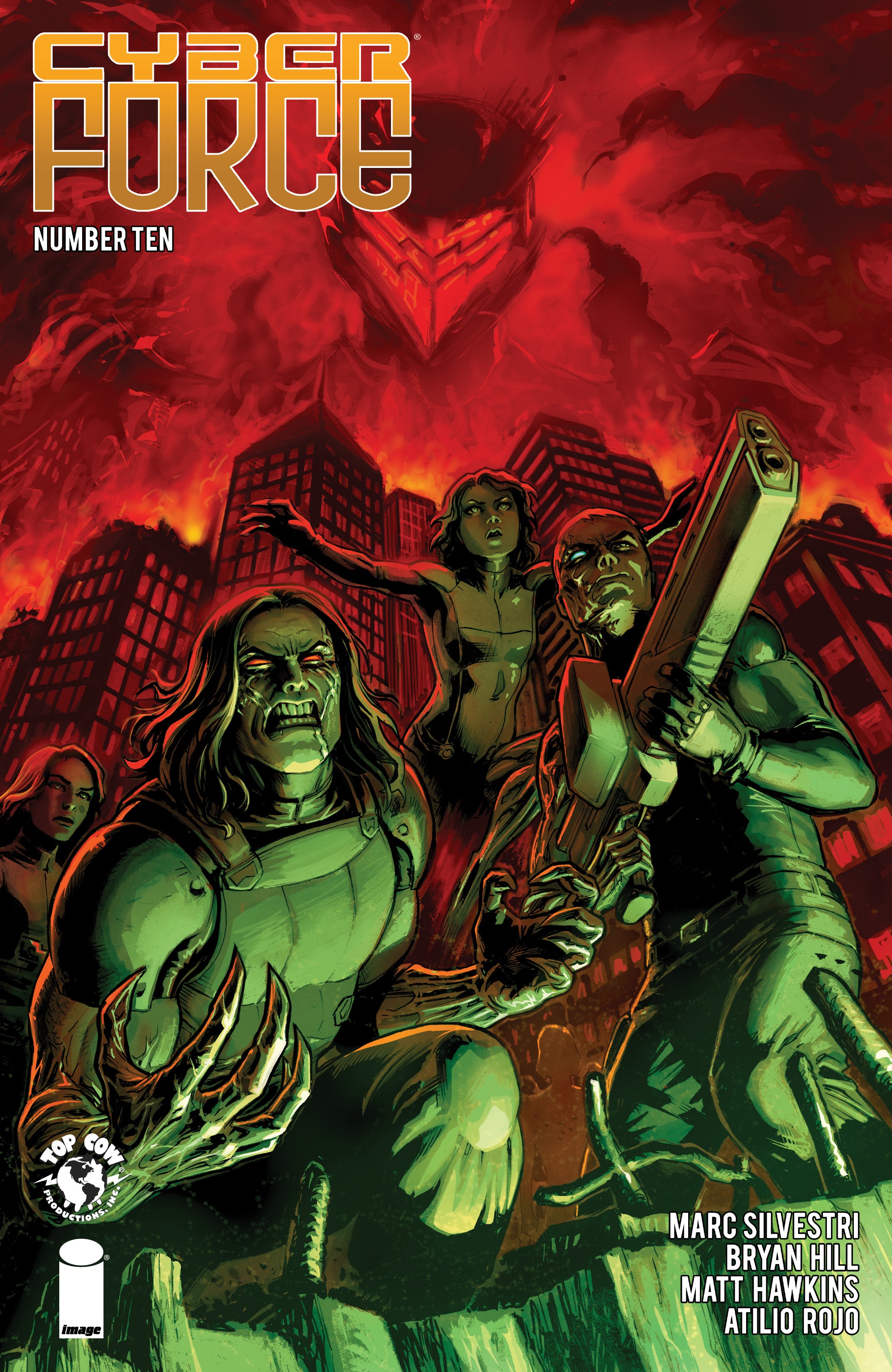 Read online Cyber Force comic -  Issue #10 - 1