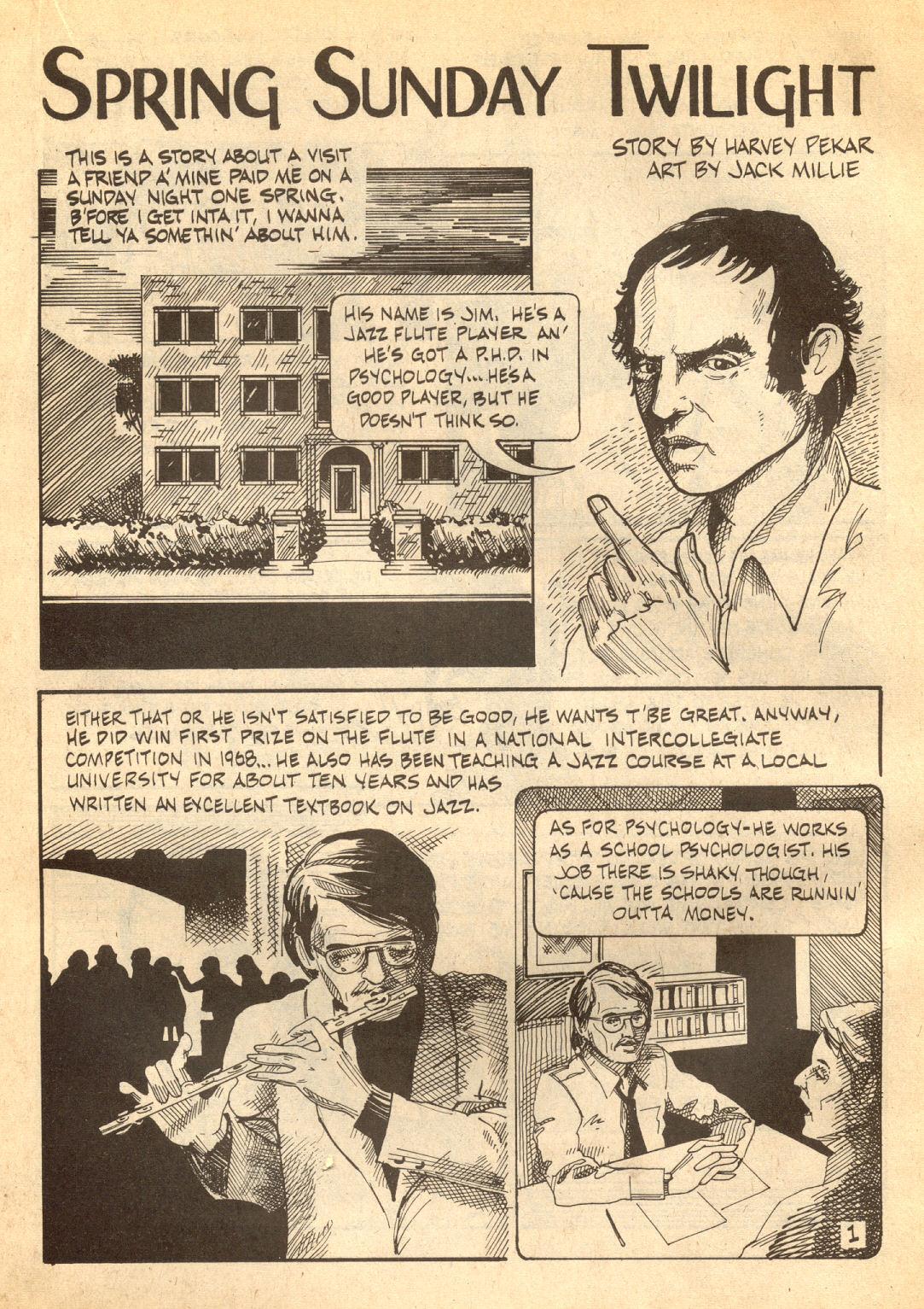 Read online American Splendor (1976) comic -  Issue #7 - 32