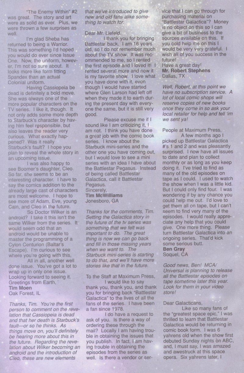 Read online Battlestar Galactica: The Enemy Within comic -  Issue #3 - 29