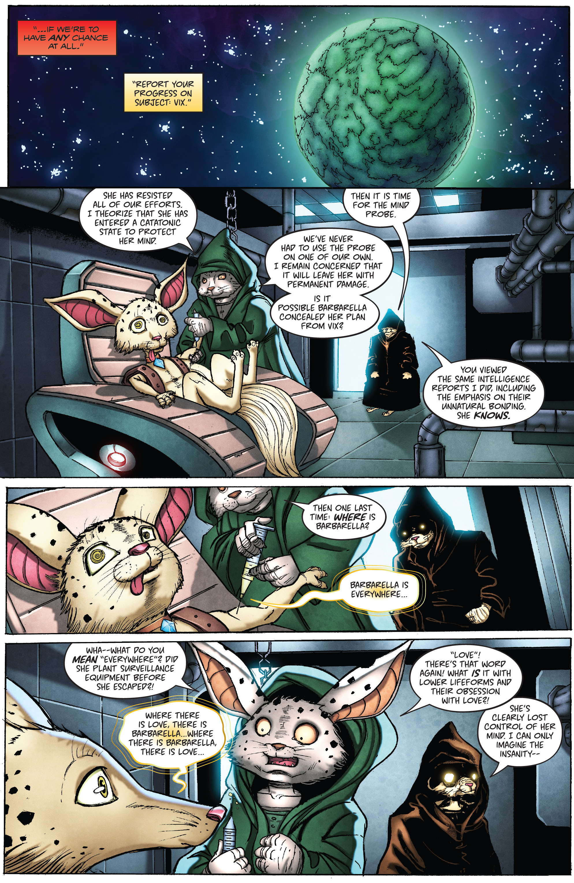 Read online Barbarella: The Center Cannot Hold comic -  Issue #2 - 18